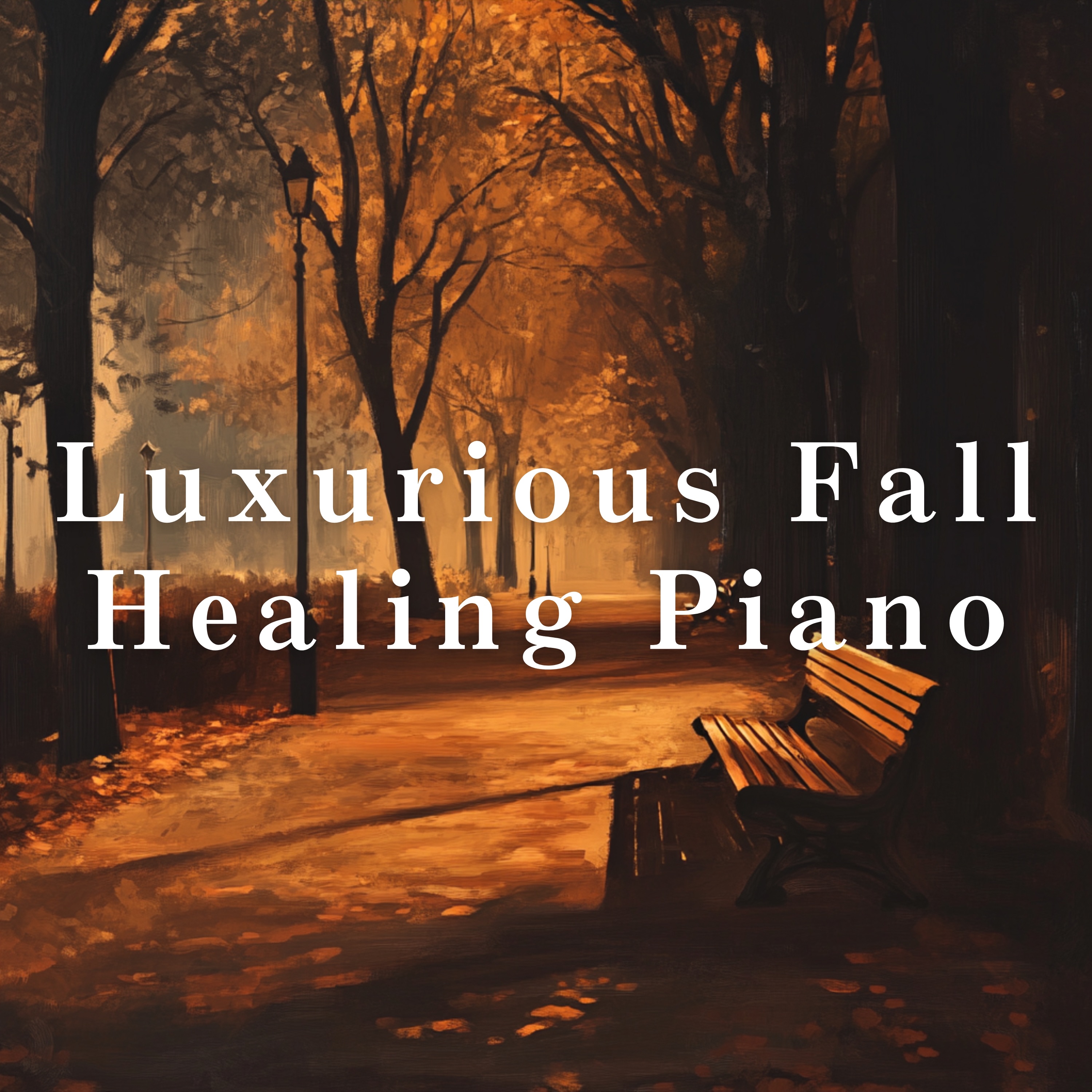 Luxurious Fall Healing Piano album cover