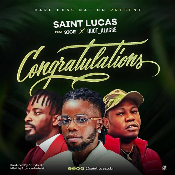 Congratulations (feat. Qdot & 9ice) - Single album cover
