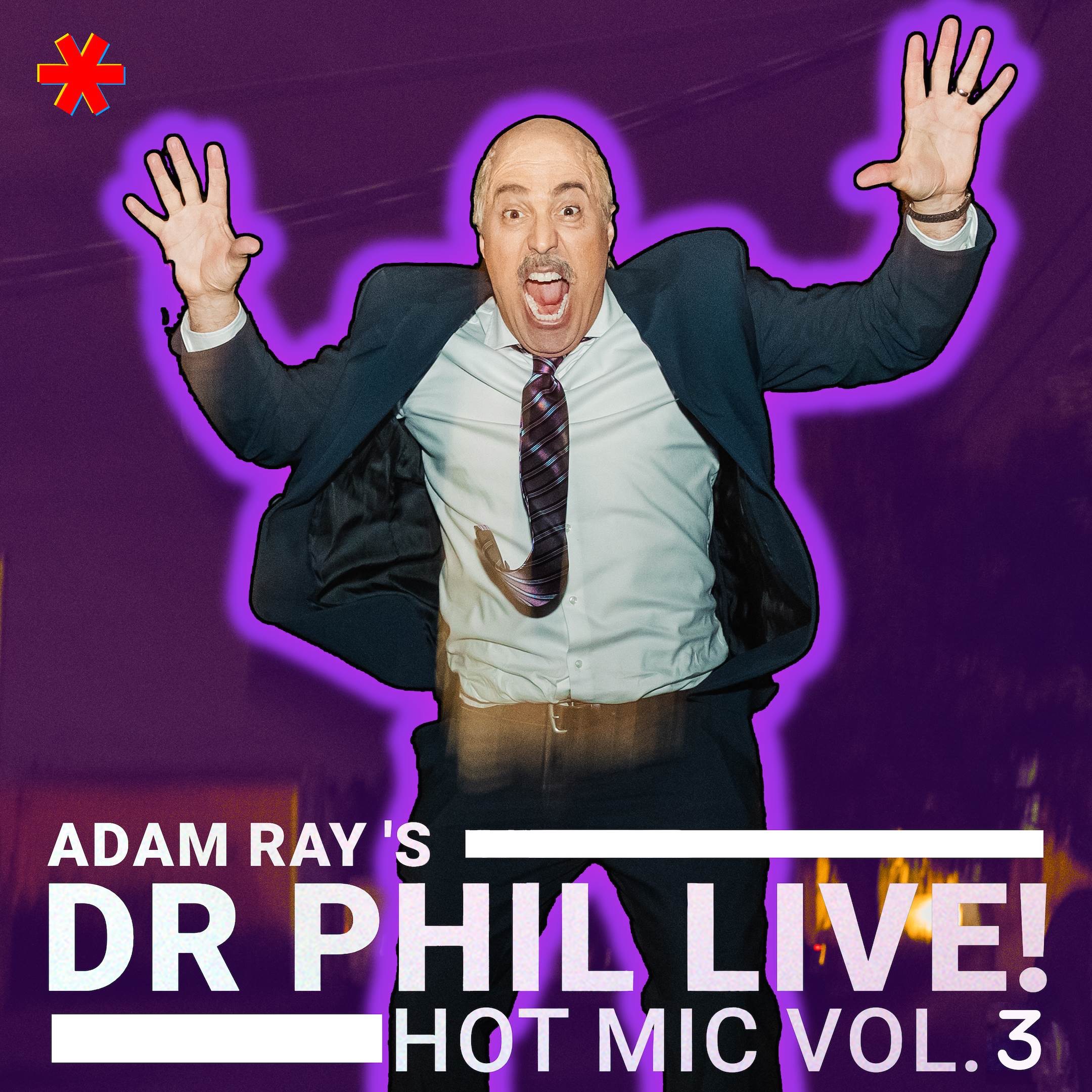 Hot Mic: Dr. Phil LIVE! Vol 3 (feat. Wayne Brady, Jay Leno & Jay Pharoah) album cover