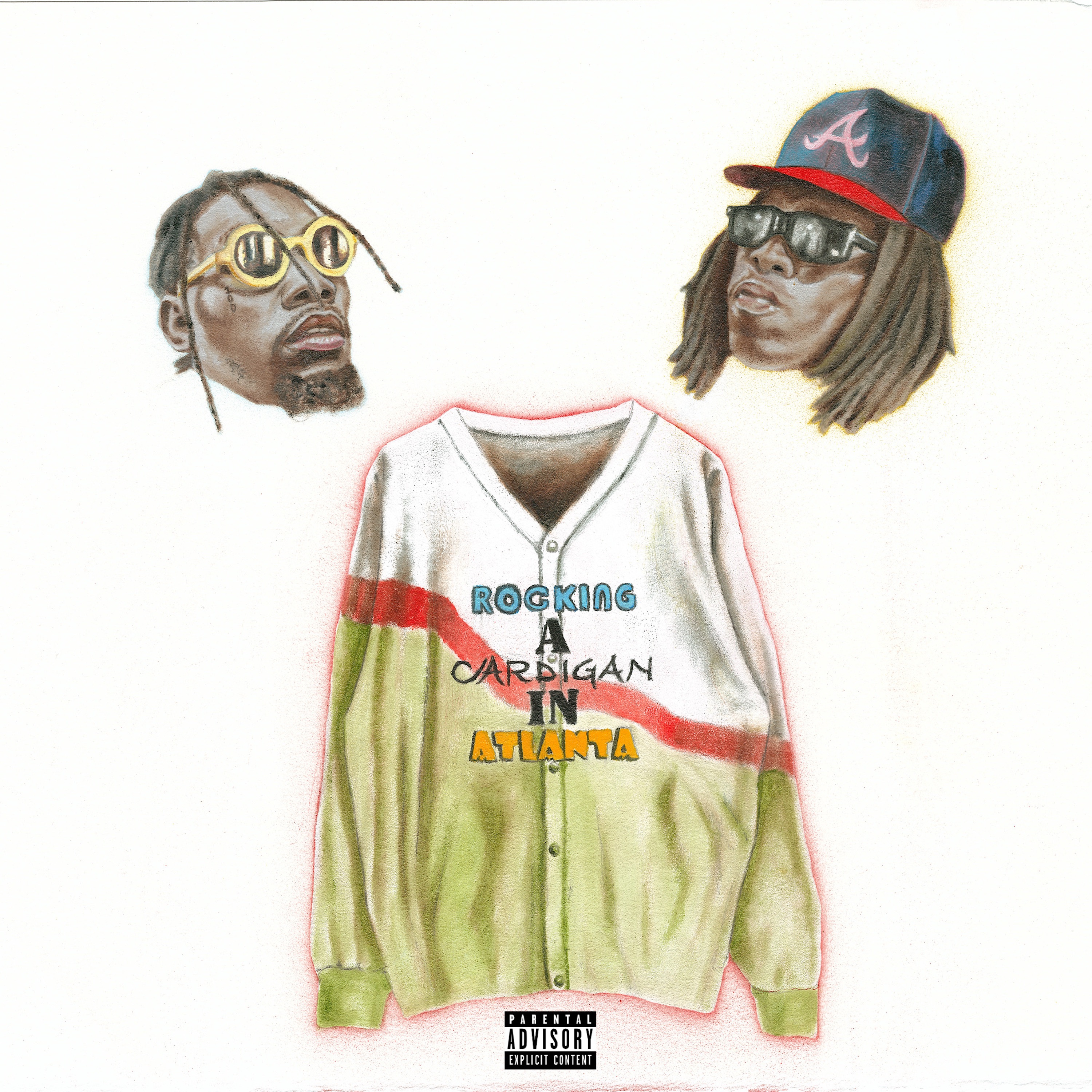 Rocking A Cardigan In Atlanta (Remix) - Single album cover