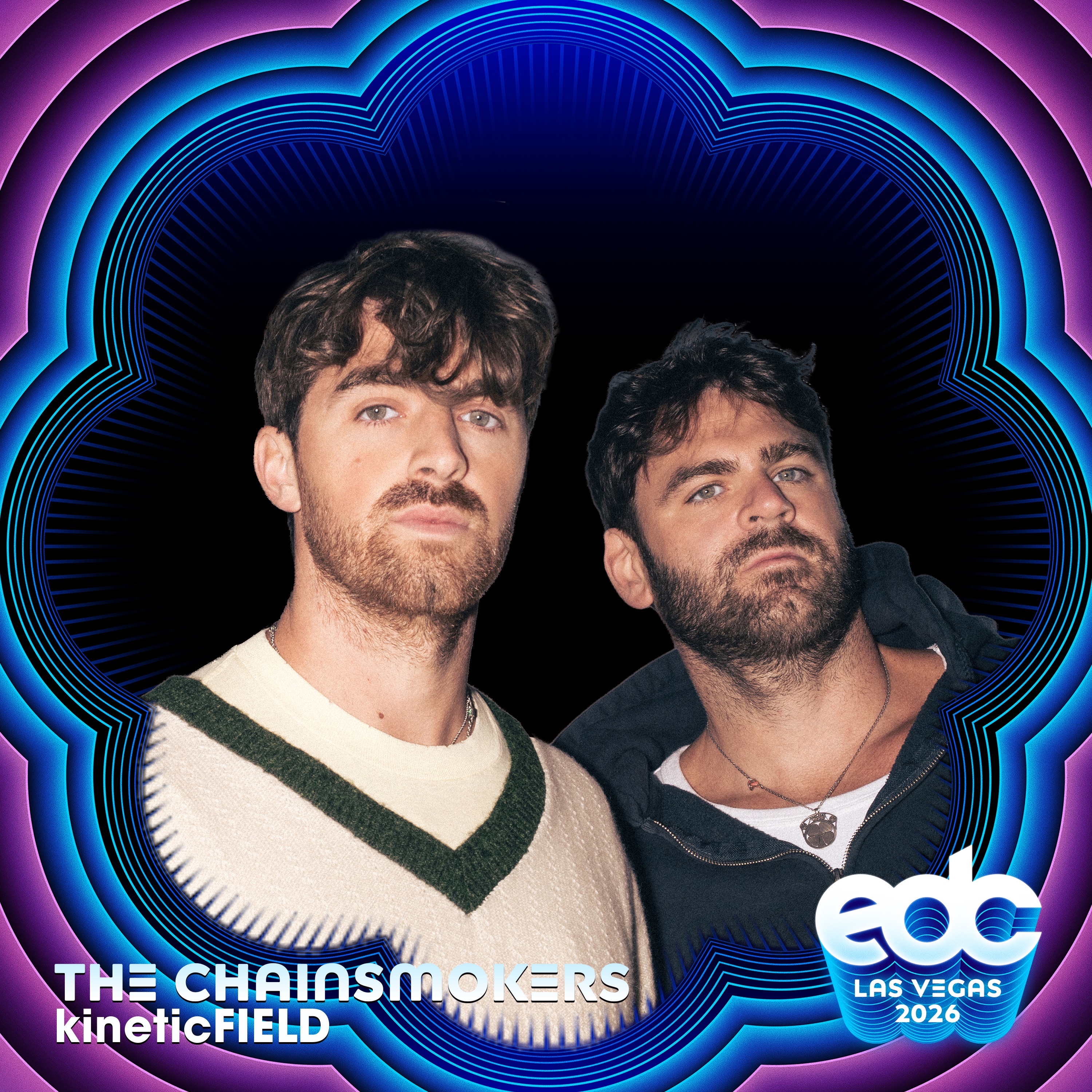The Chainsmokers at EDC Las Vegas 2026: Kinetic Field Stage (DJ Mix) album cover