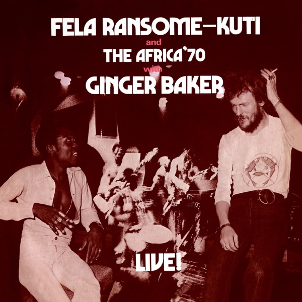 Fela With Ginger Baker Live! album cover