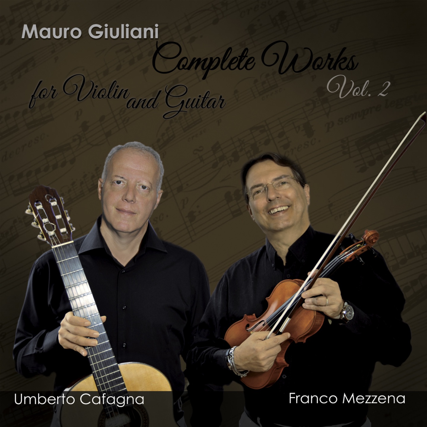 Mauro Giuliani: Complete Works for Violin And Guitar, Vol. 2 album cover