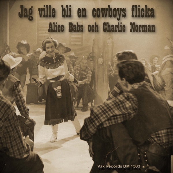 Jag ville bli en cowboys flicka album cover
