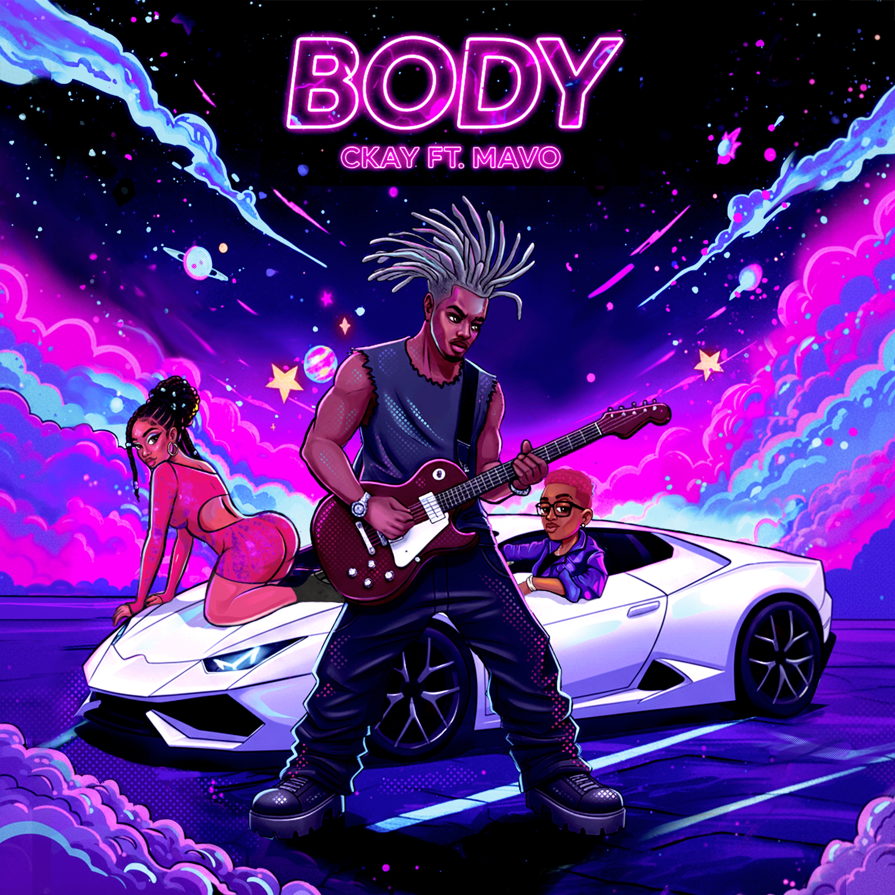 BODY (danz) [feat. Mavo] - Single album cover