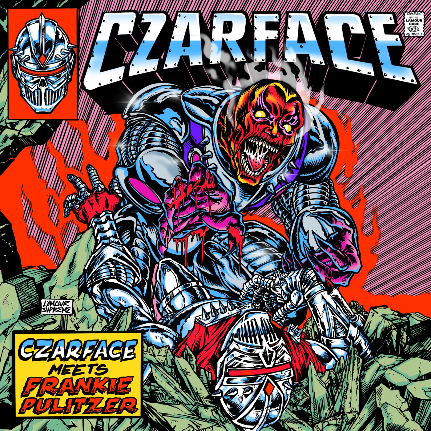 Czarface Meets Frankie Pulitzer album cover
