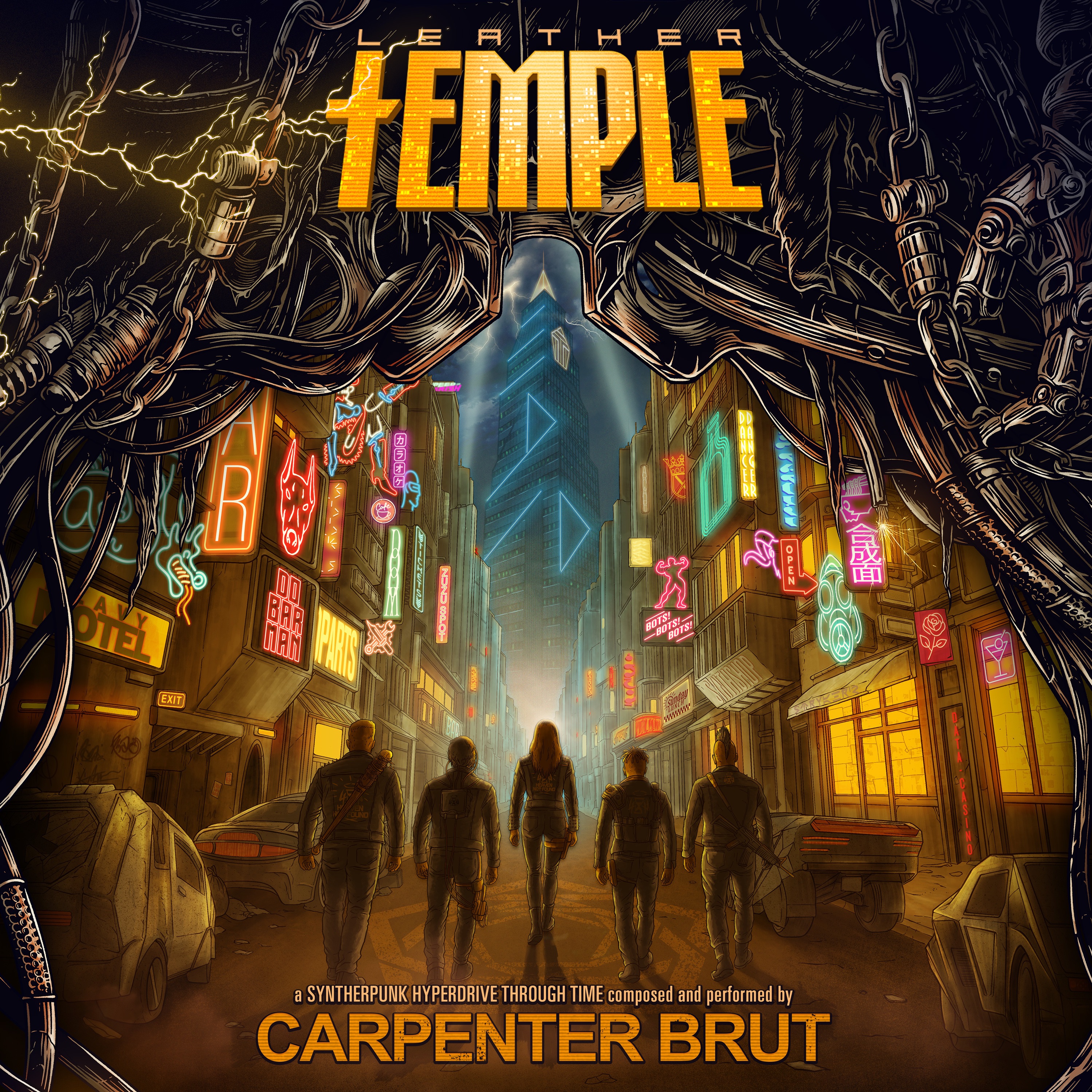 Leather Temple album cover