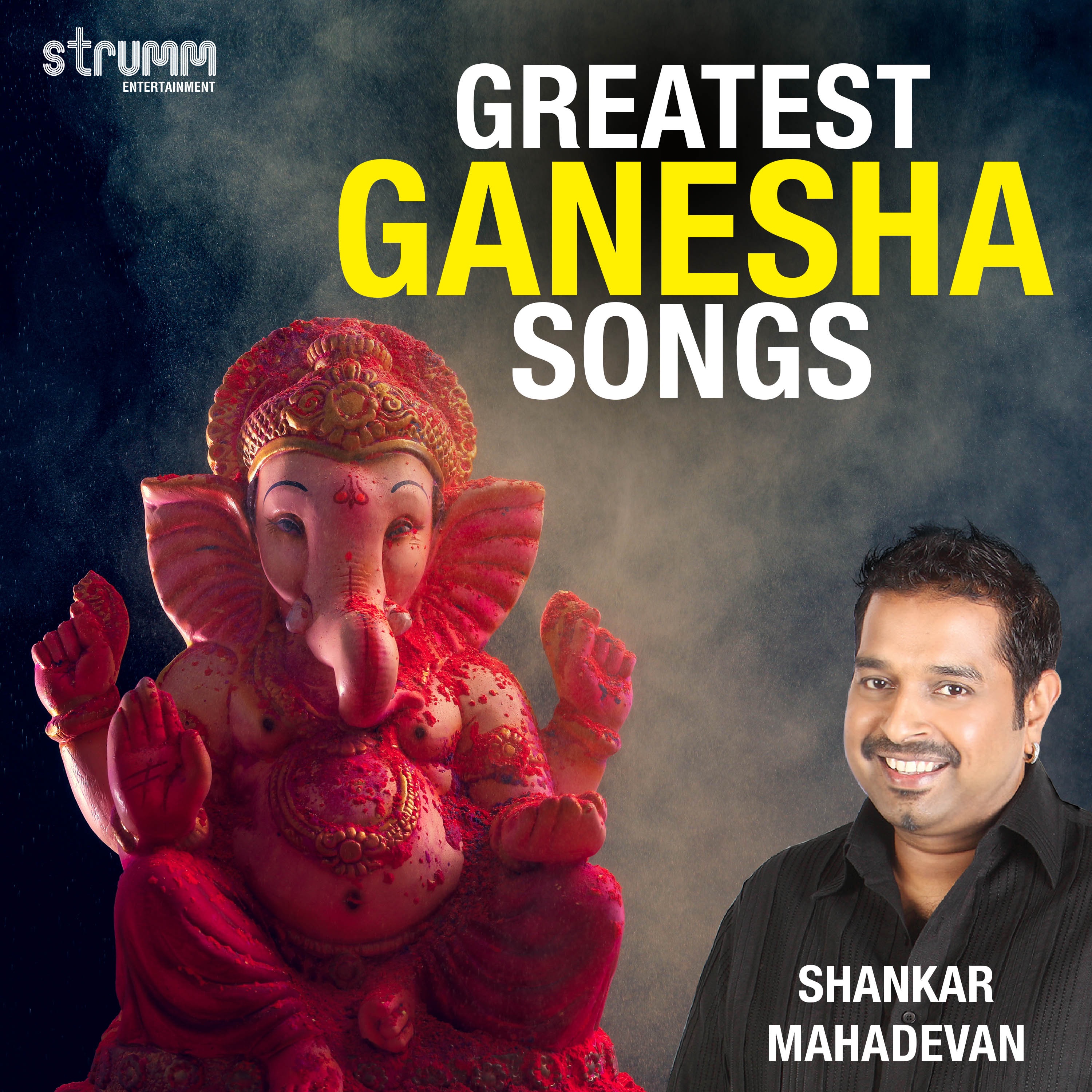 Greatest Ganesha Songs by Shankar Mahadevan album cover