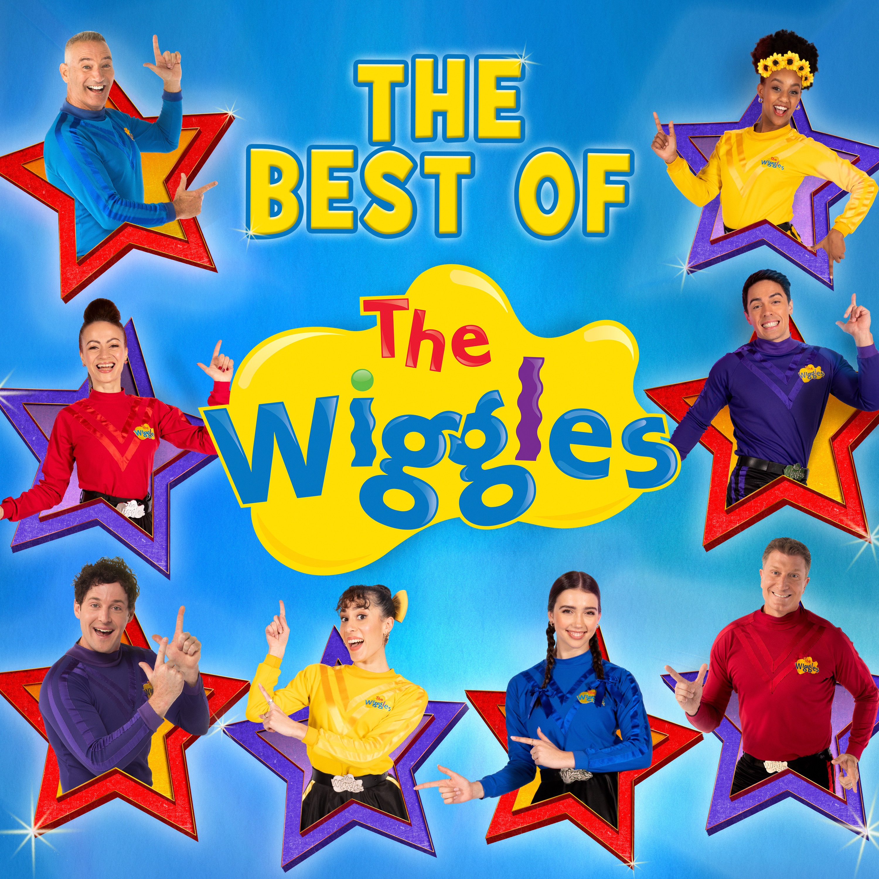 The Best Of The Wiggles album cover
