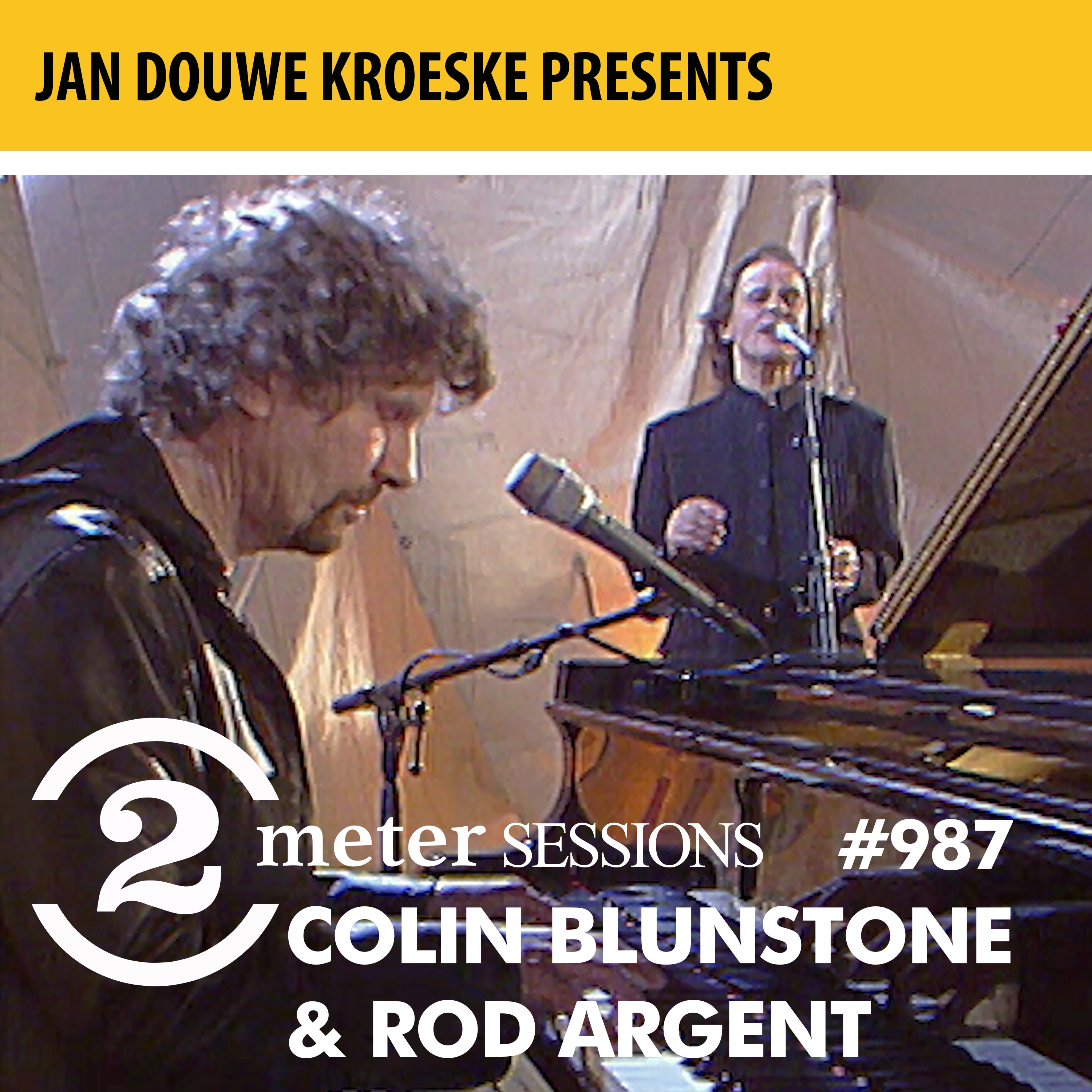 Jan Douwe Kroeske presents: 2 Meter Session #987 - The Zombies: Colin Blunstone & Rod Argent - EP album cover