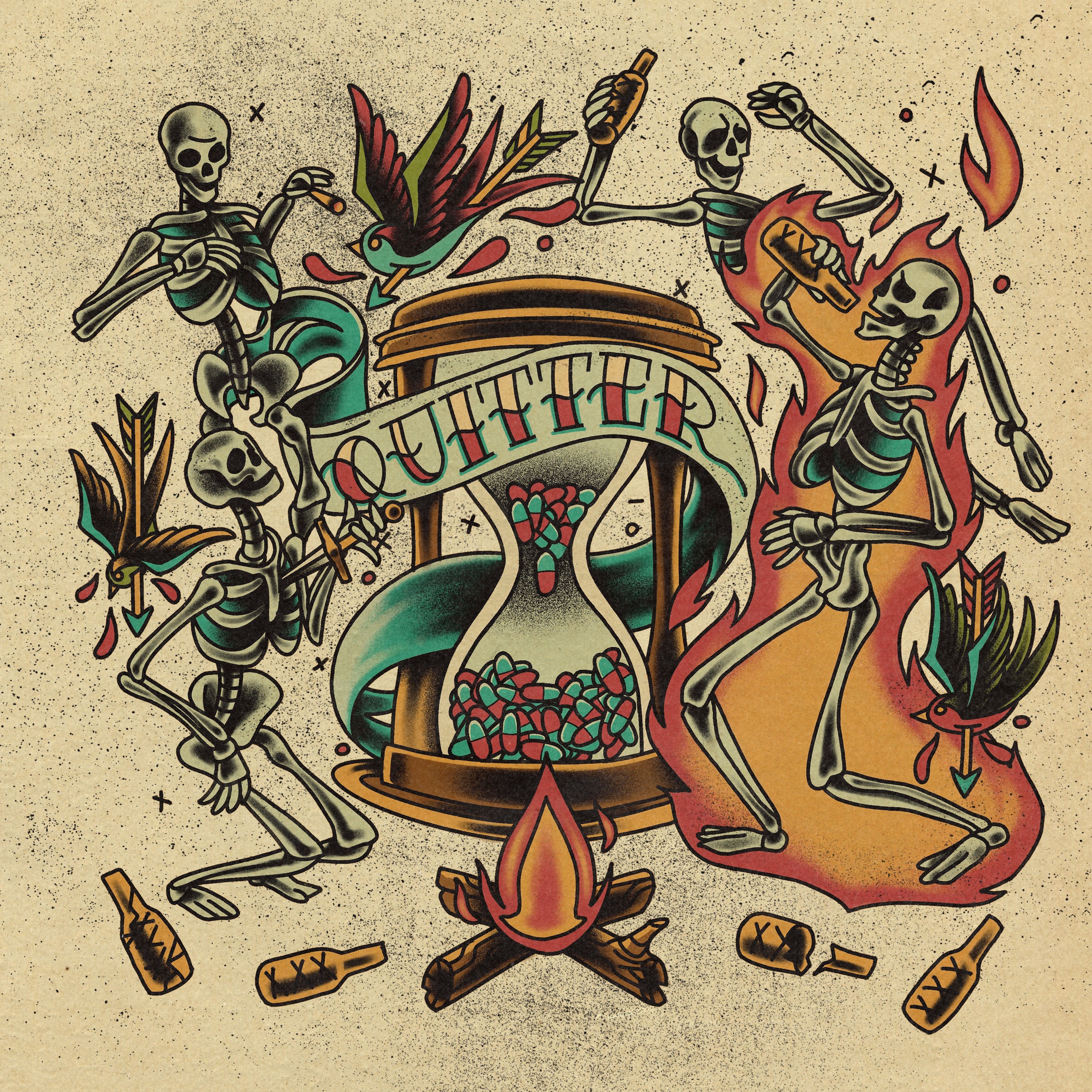 Quitter - EP album cover