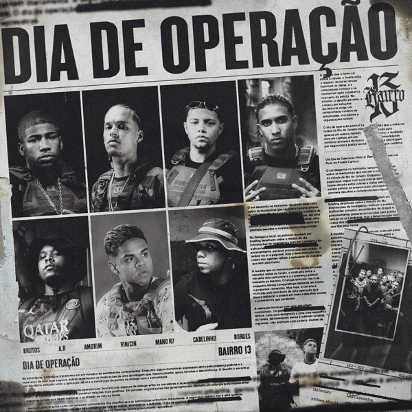 Dia de Operação (feat. A.R, Amorim, Brutos, Vinicin, Palma & Mano R7) - Single album cover