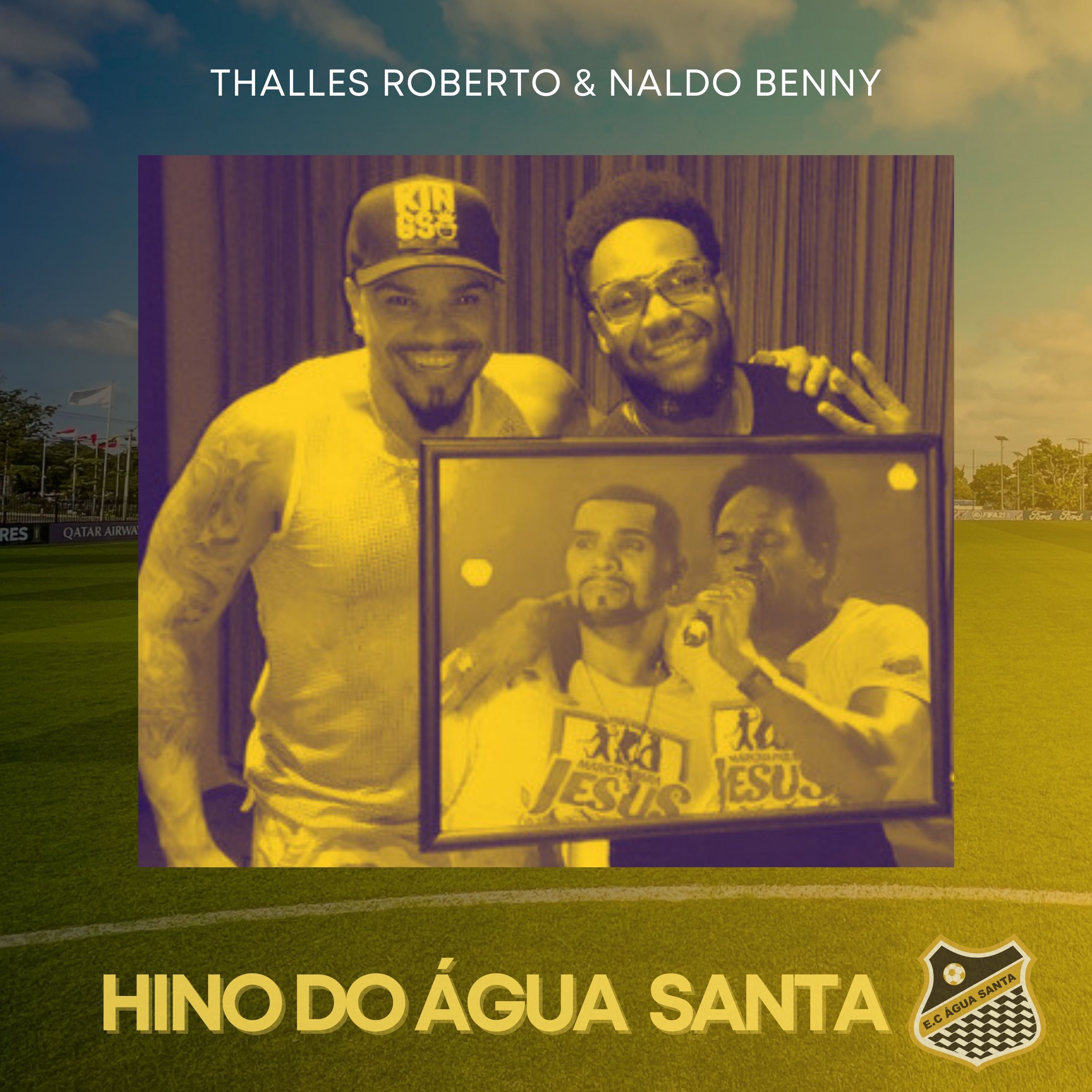 HINO DO ÁGUA SANTA (feat. Naldo Benny) - Single album cover