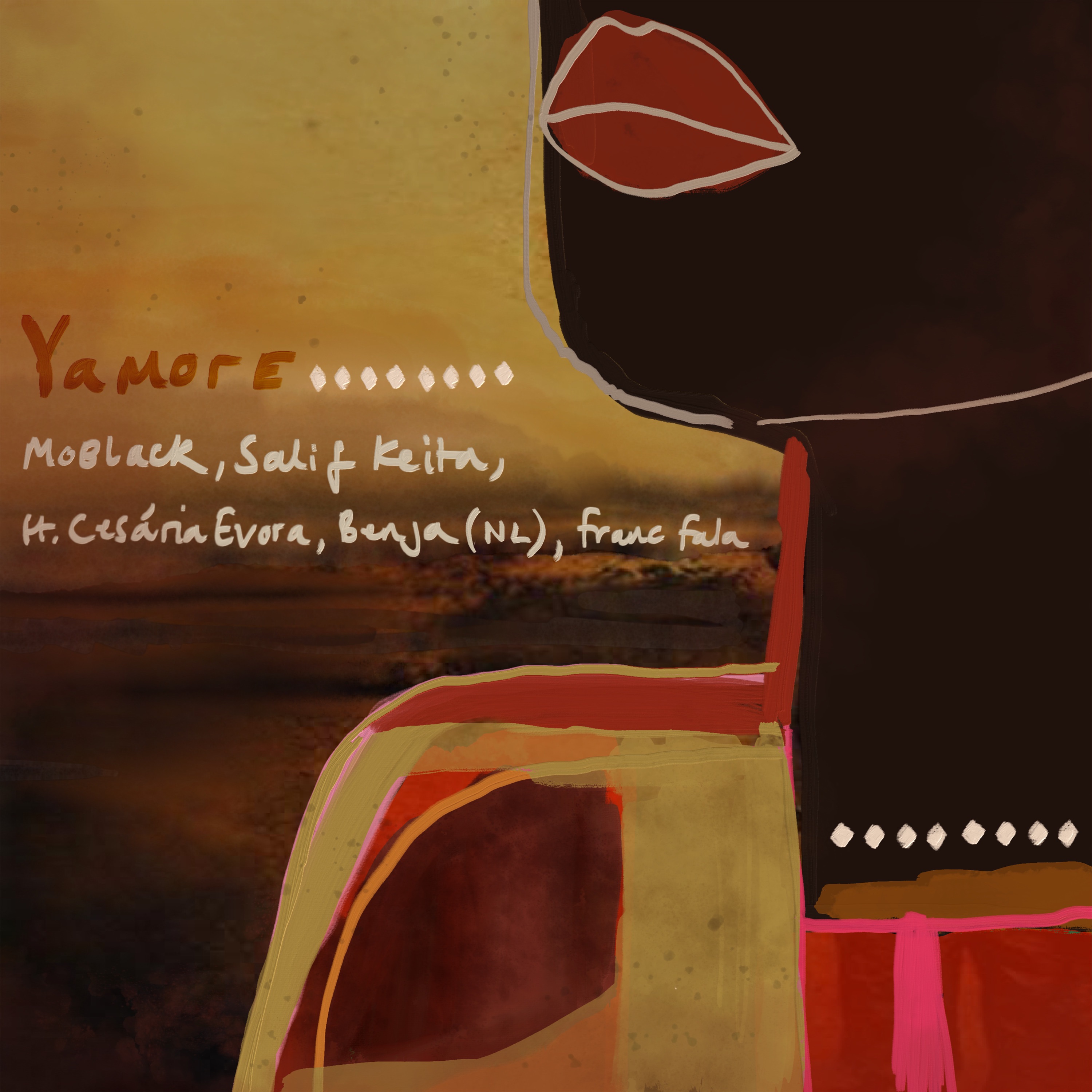 Yamore (feat. Cesária Evora, Benja (NL) & Franc Fala) - Single album cover