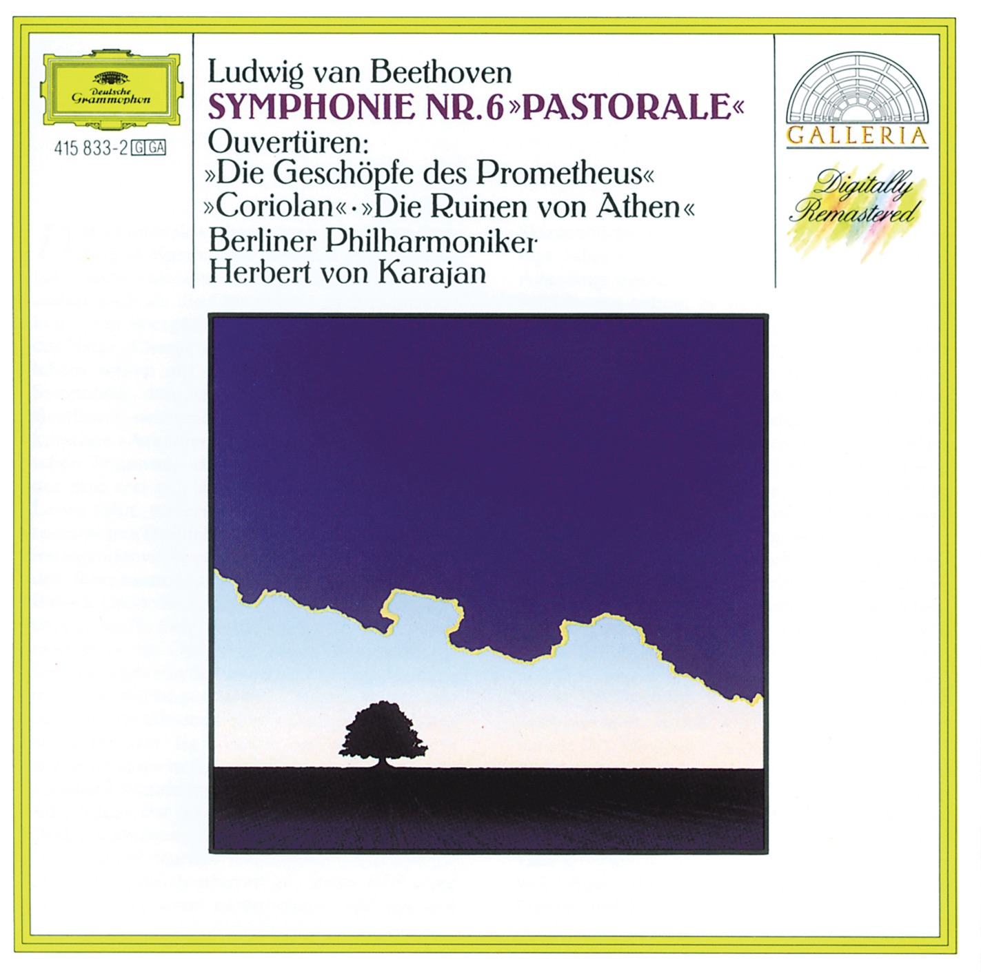 Beethoven: Symphony No. 6, "Pastoral" & Overtures album cover