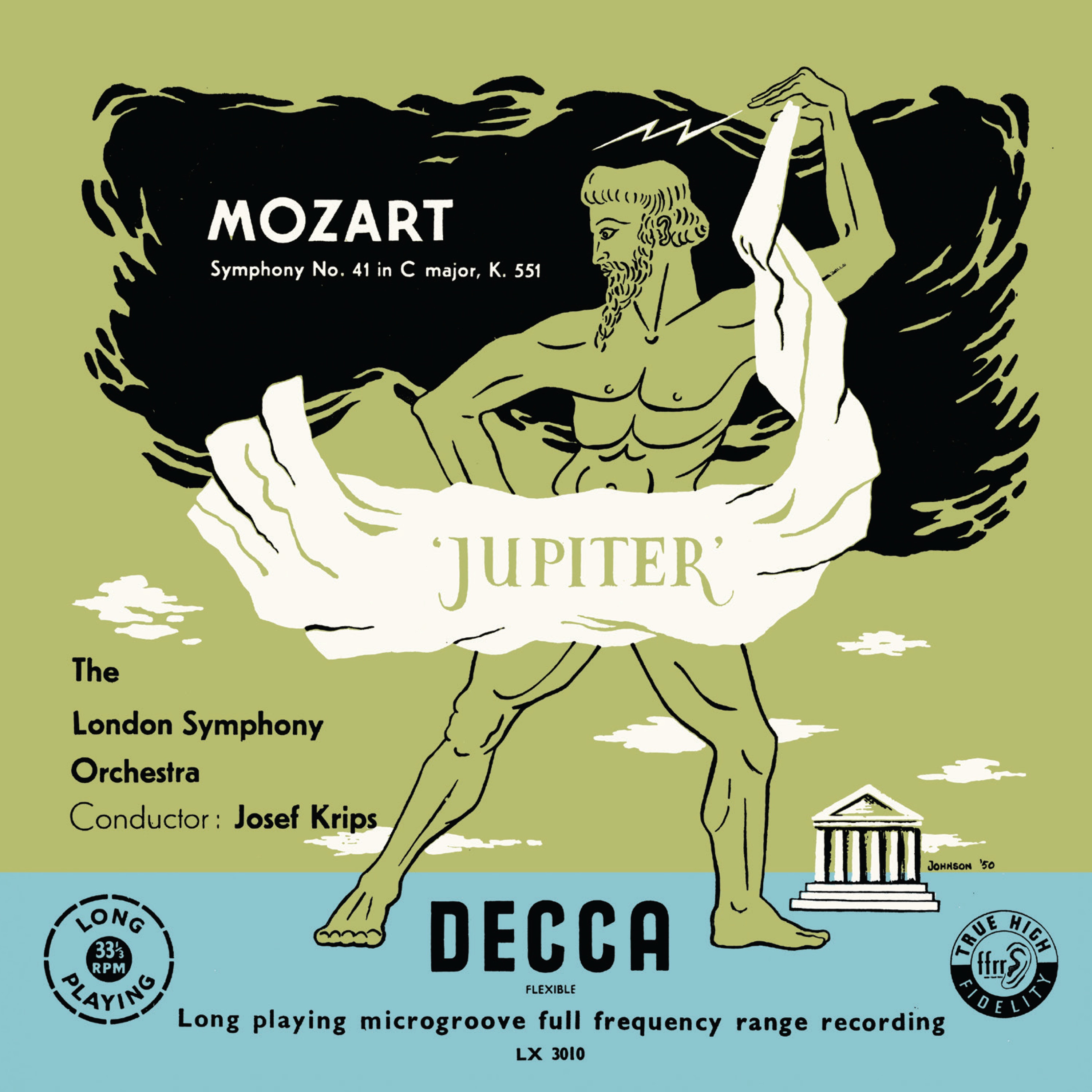 Mozart: Symphonies Nos. 39 & 41; Overture, Le nozze di Figaro (Remastered by Andrew Hallifax 2024) album cover