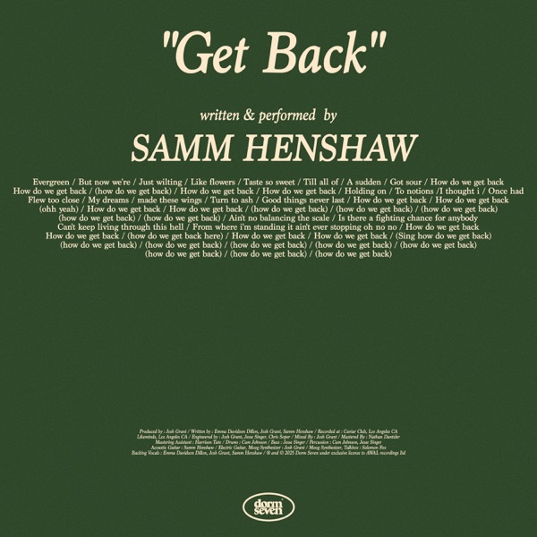 Get Back - Single album cover
