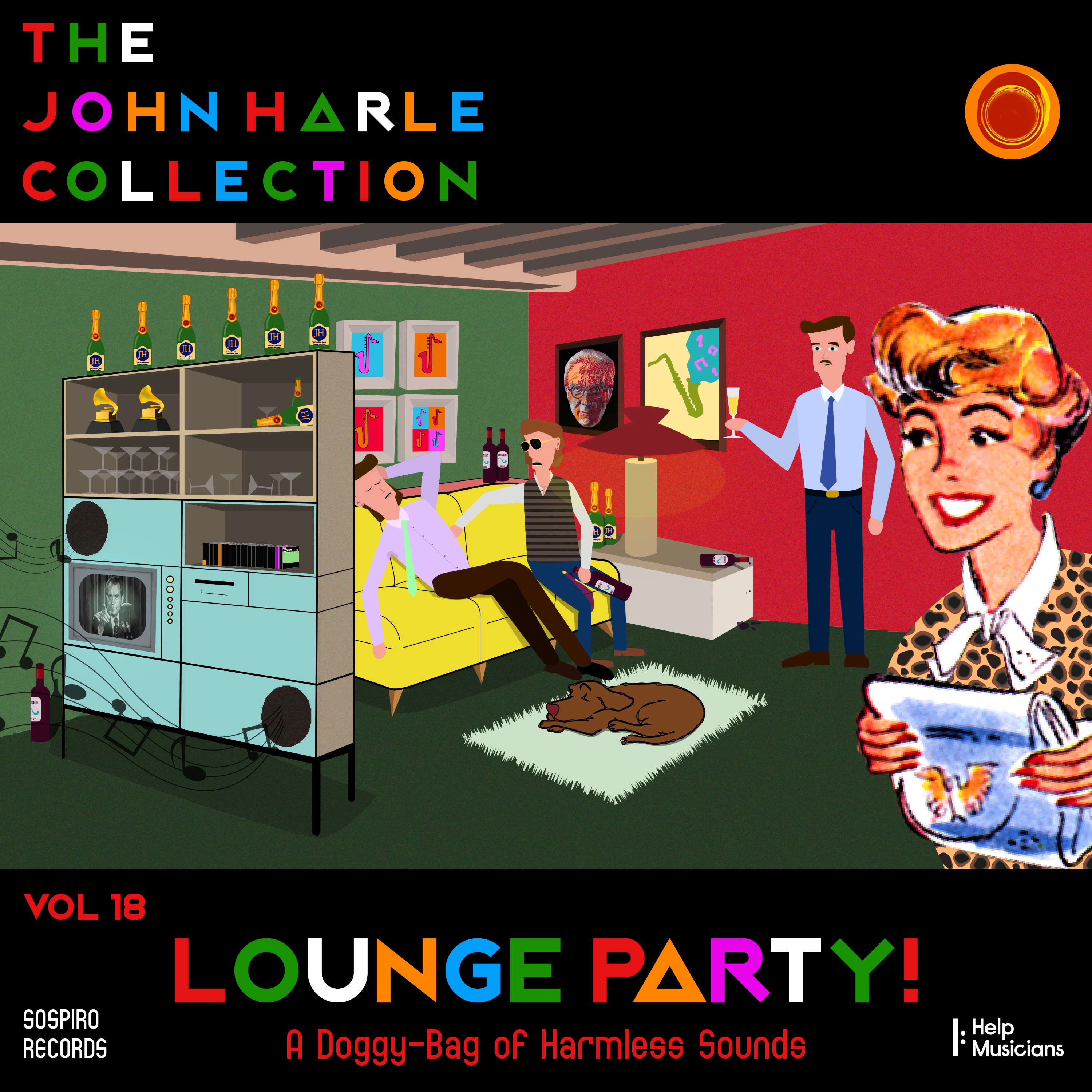 The John Harle Collection Vol. 18: Lounge Party (A Doggy - Bag of Harmless Sounds) album cover