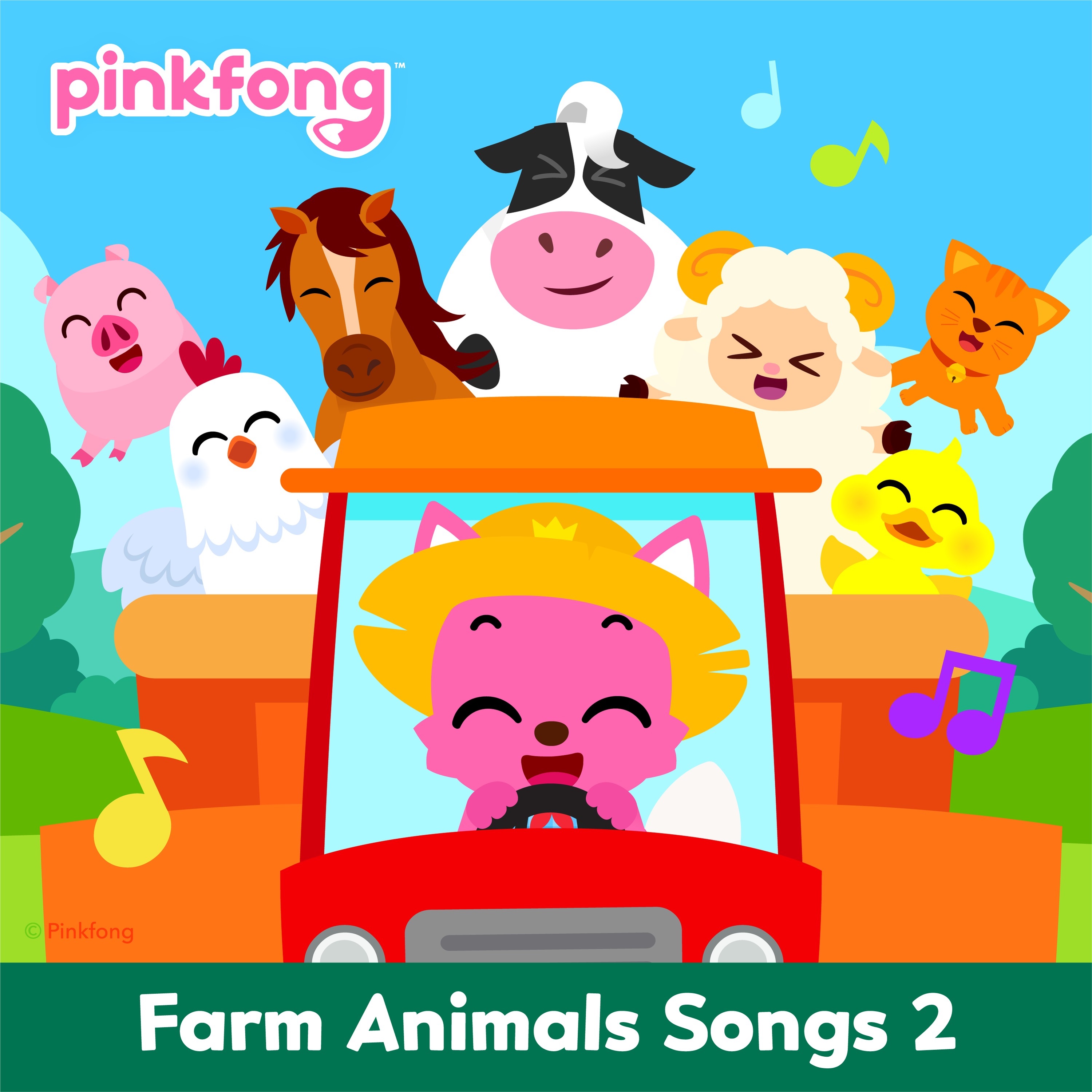 Pinkfong Farm Animals Songs 2 album cover
