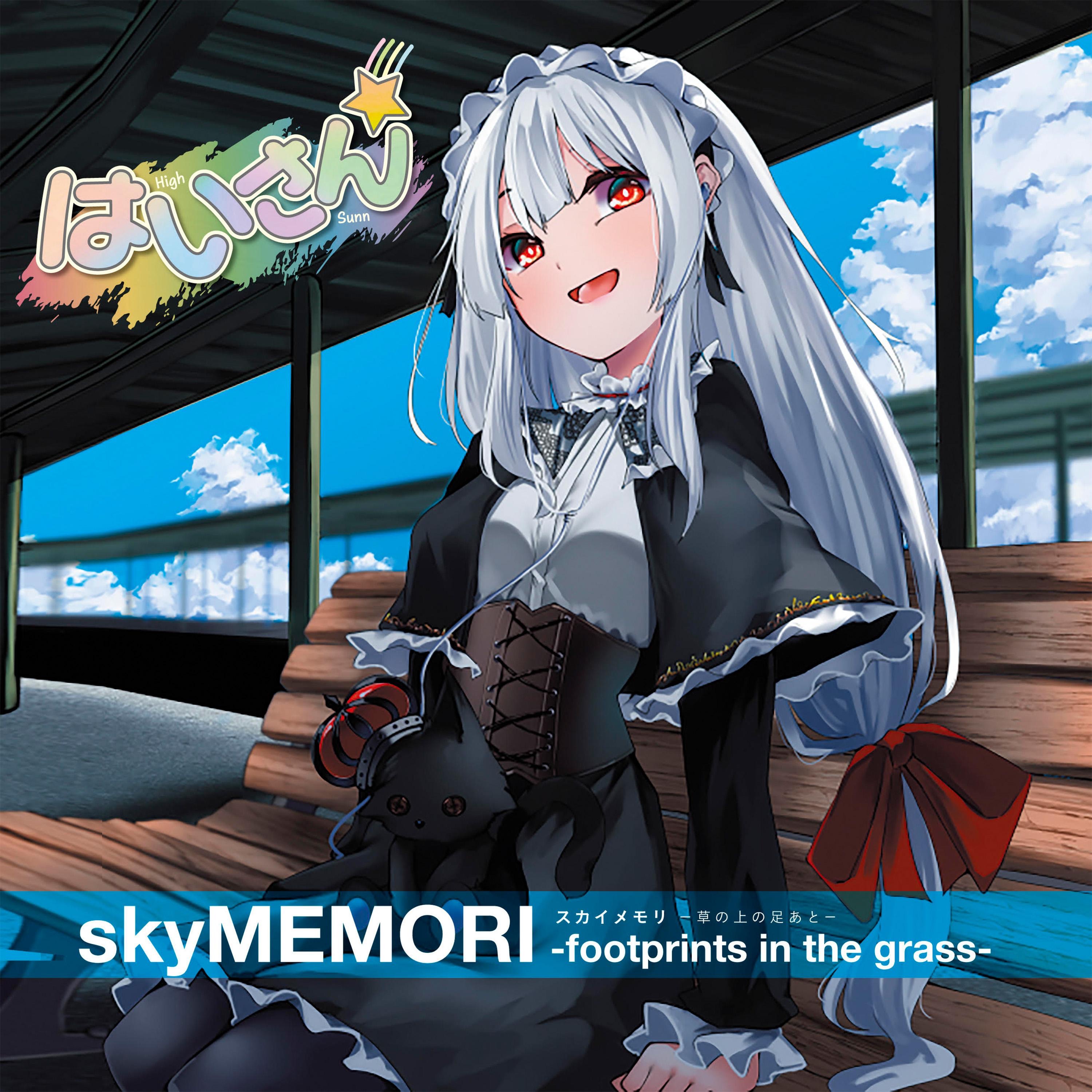 skyMEMORI -footprints in the grass- album cover