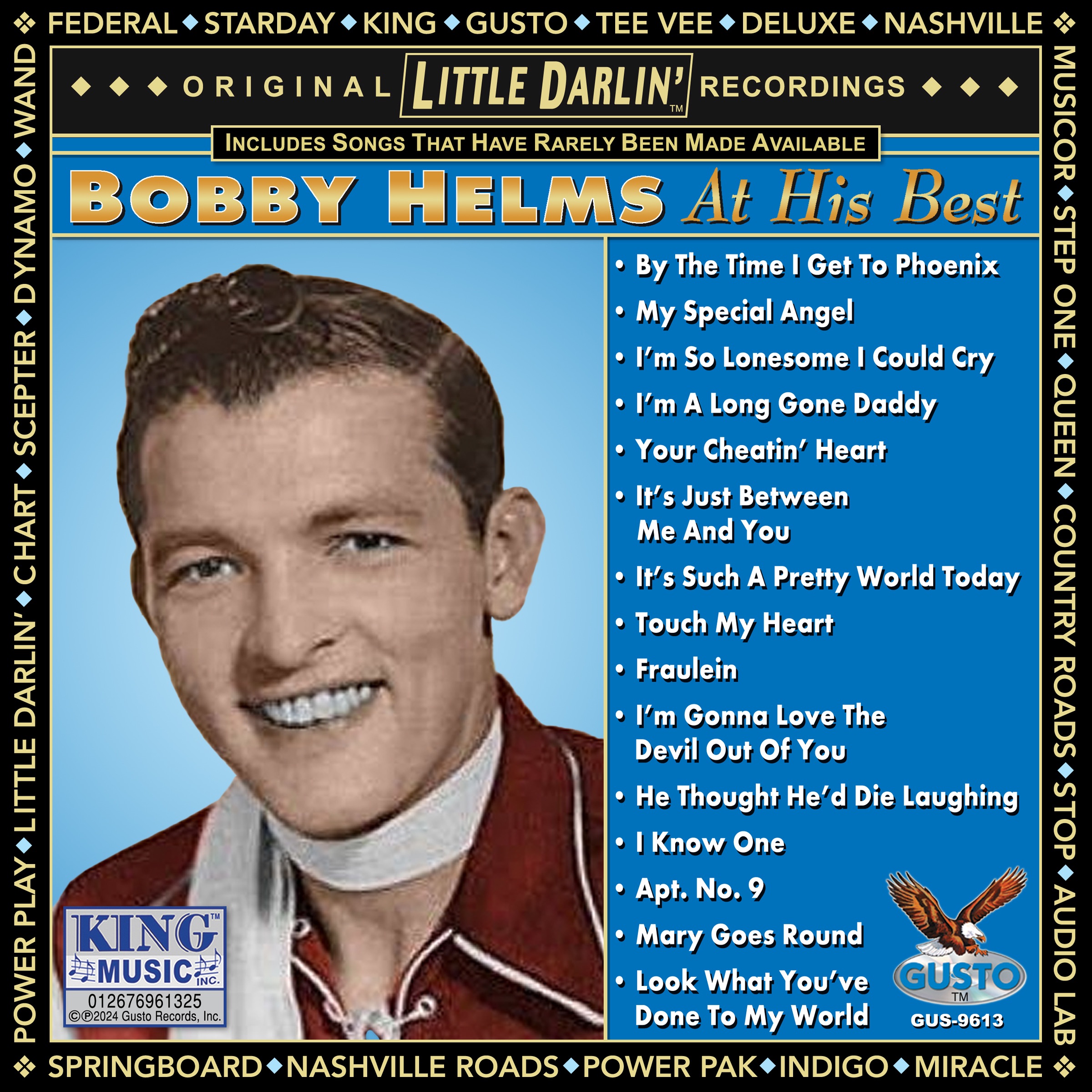 Bobby Helms At His Best (Original Little Darlin' Recordings) album cover