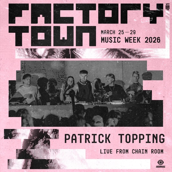 Patrick Topping at Factory Town Miami 2026: MADMINDS (DJ Mix) album cover