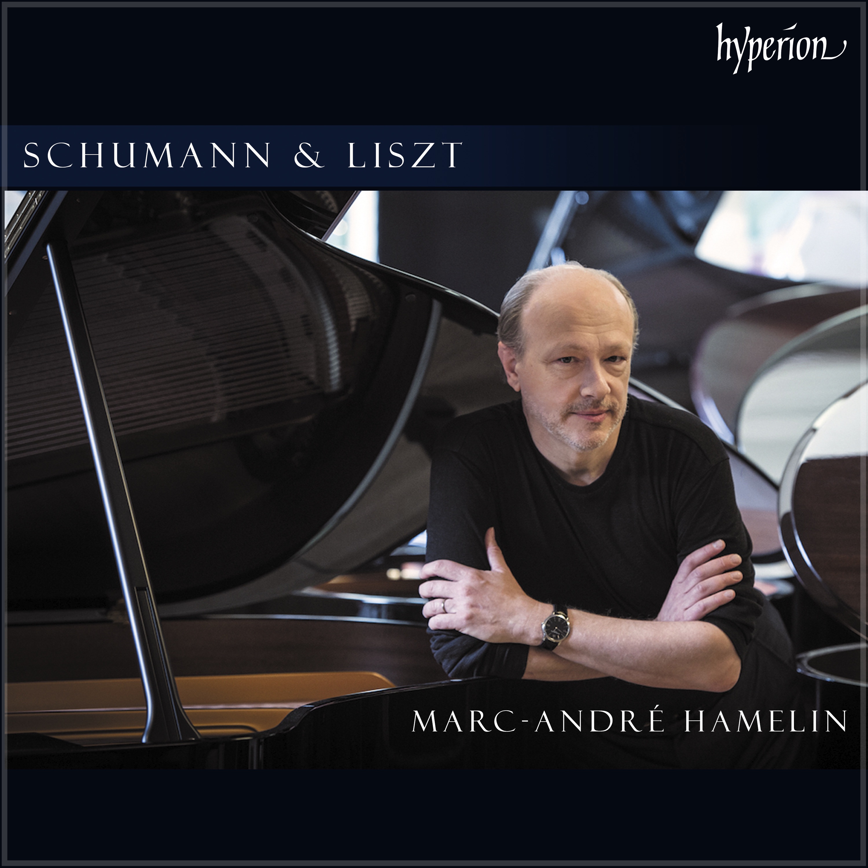 Hamelin plays Schumann & Liszt album cover