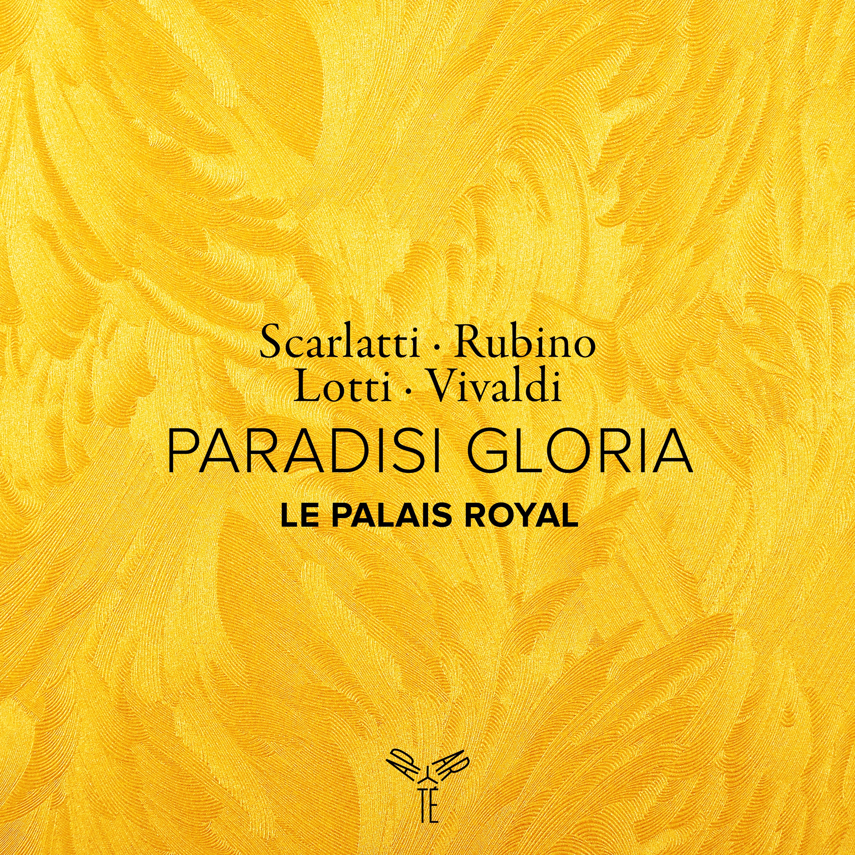 Paradisi Gloria (Scarlatti, Rubino, Lotti, Vivaldi) album cover