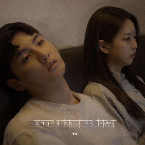 I couldn't say goodbye like a drama - Single album cover