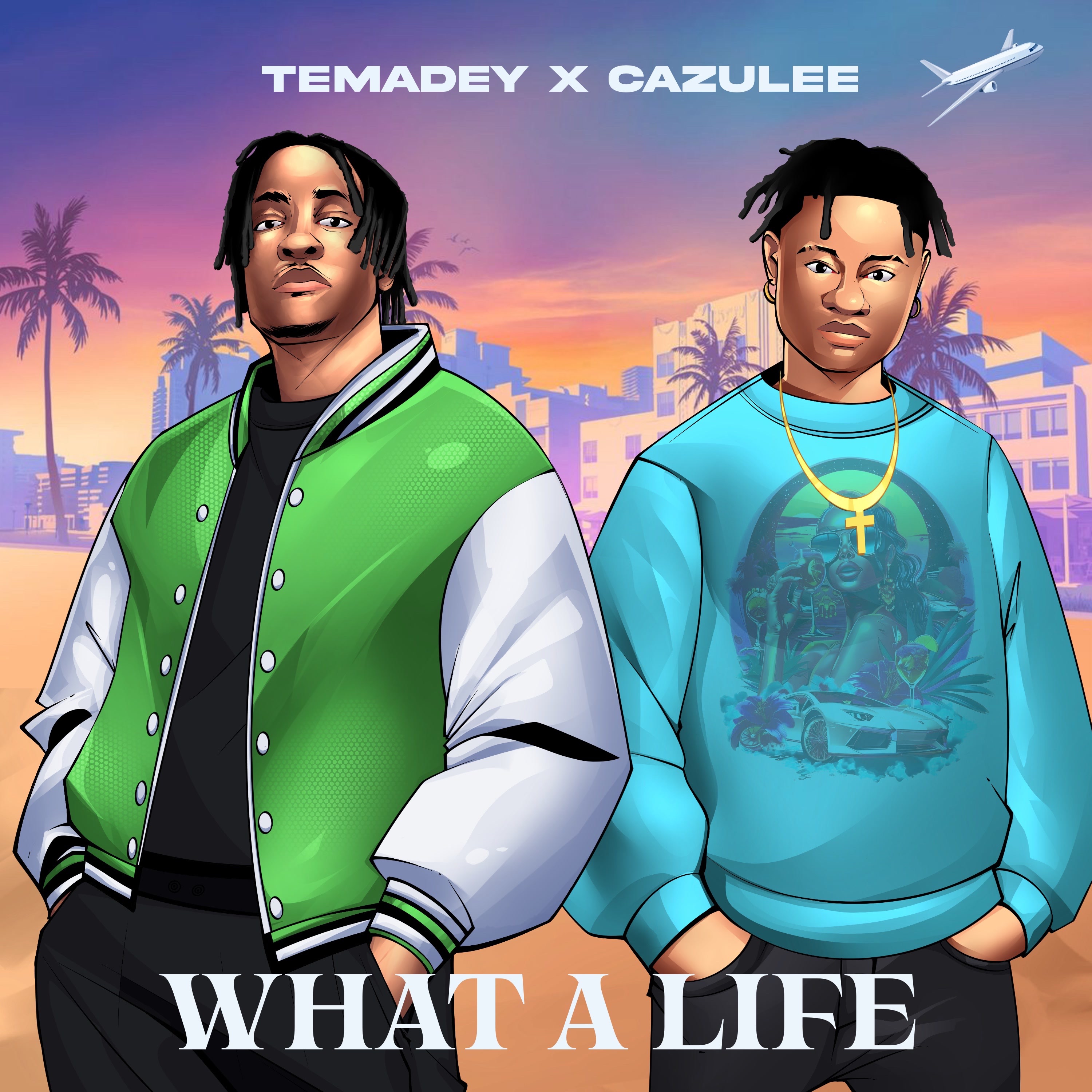 WHAT A LIFE - Single album cover