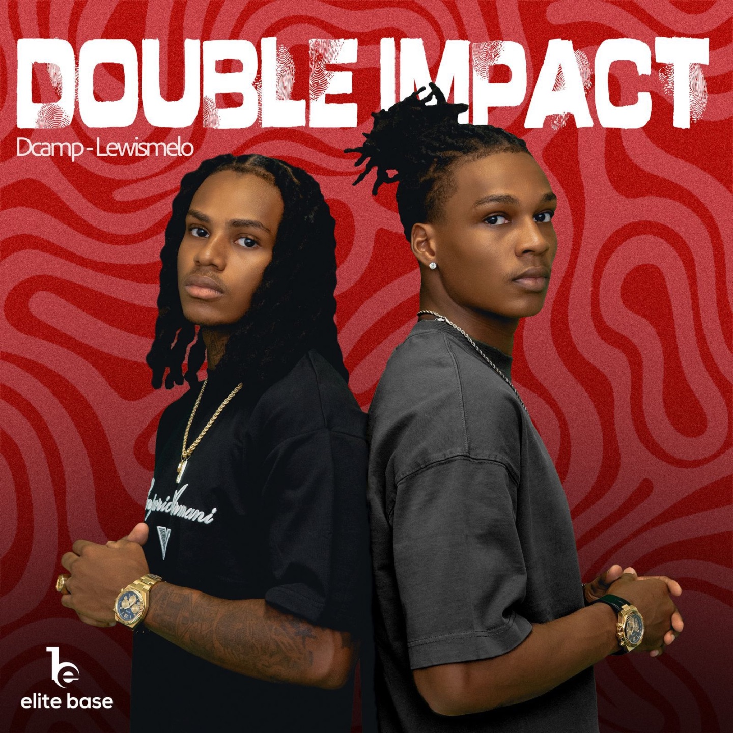 DOUBLE IMPACT album cover