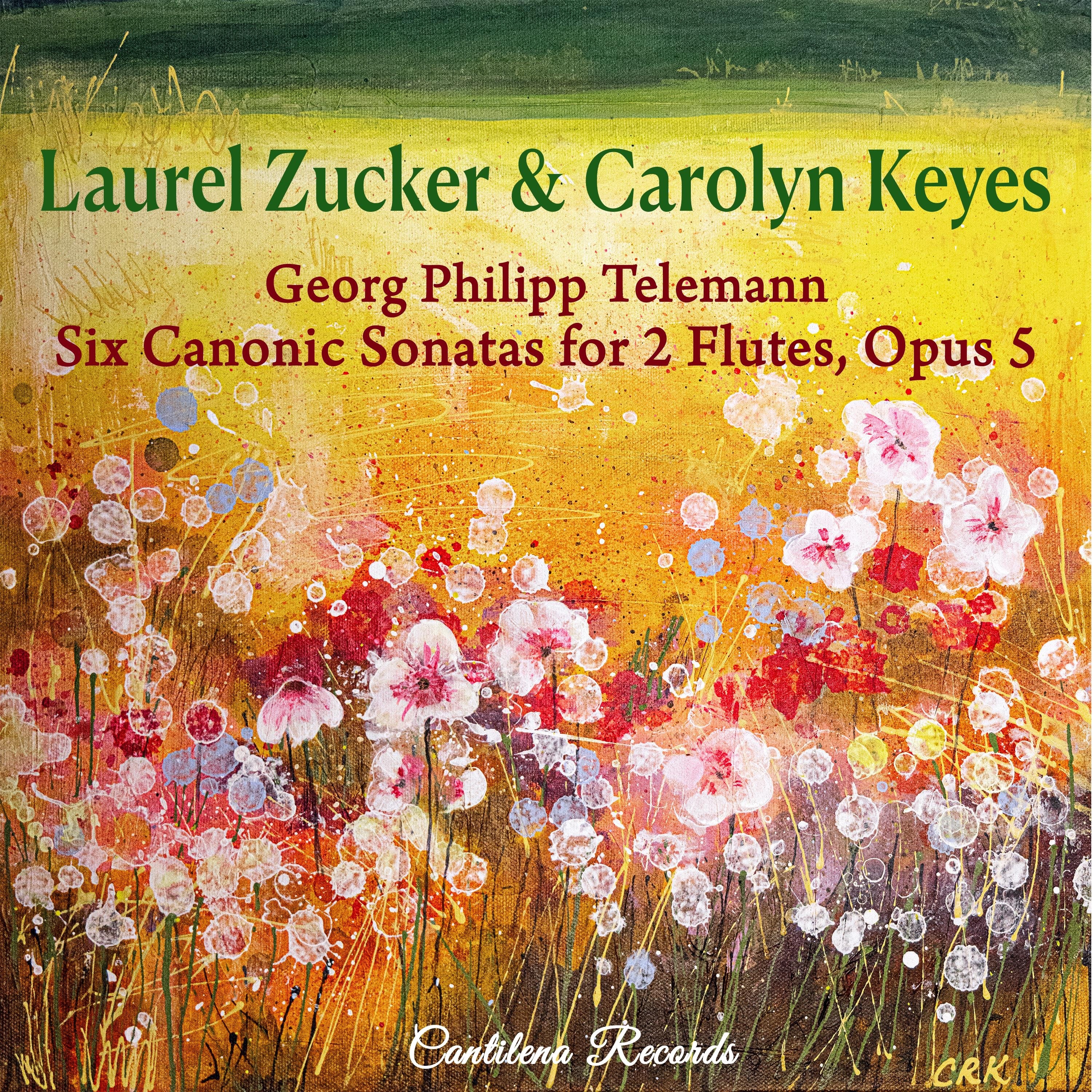 Georg Philipp Telemann- Six Canonic Sonatas for 2 Flutes, Op. 5 album cover