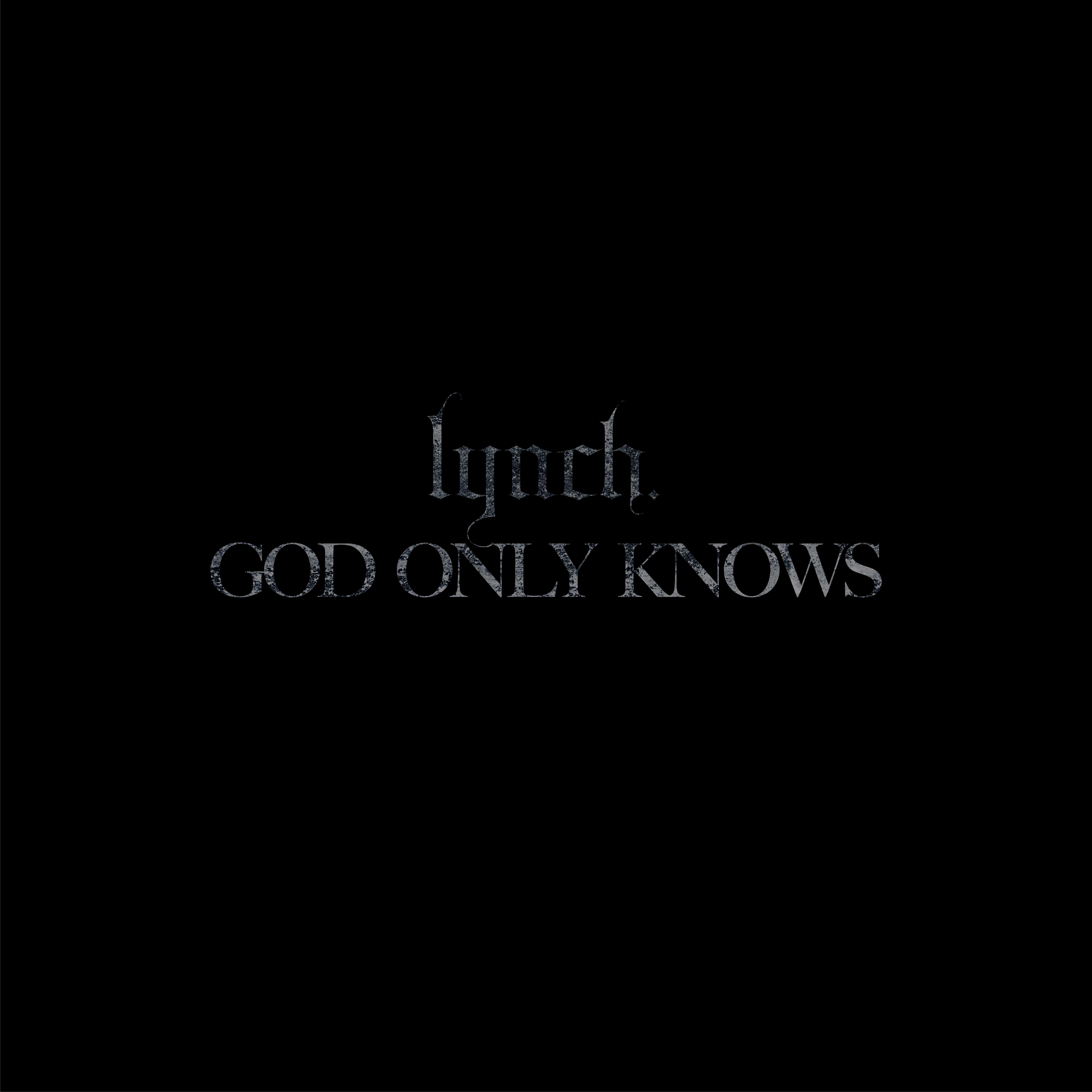 GOD ONLY KNOWS - EP album cover