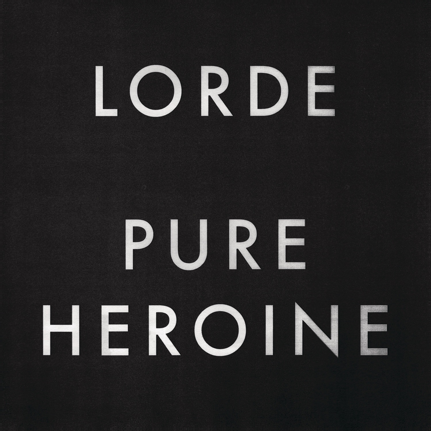 Pure Heroine album cover