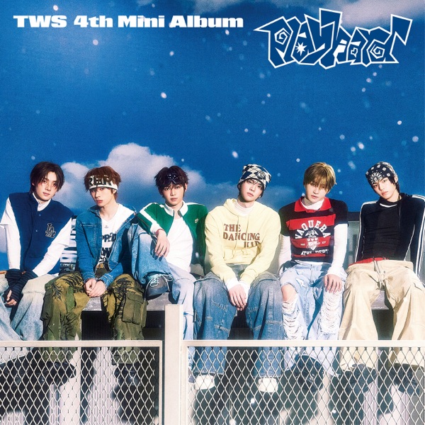 TWS 4th Mini Album 'play hard' - EP album cover