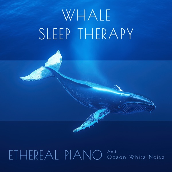 Whale Sleep Therapy: Ethereal Piano and Ocean White Noise album cover
