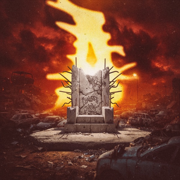 CONCRETE THRONE - Single album cover