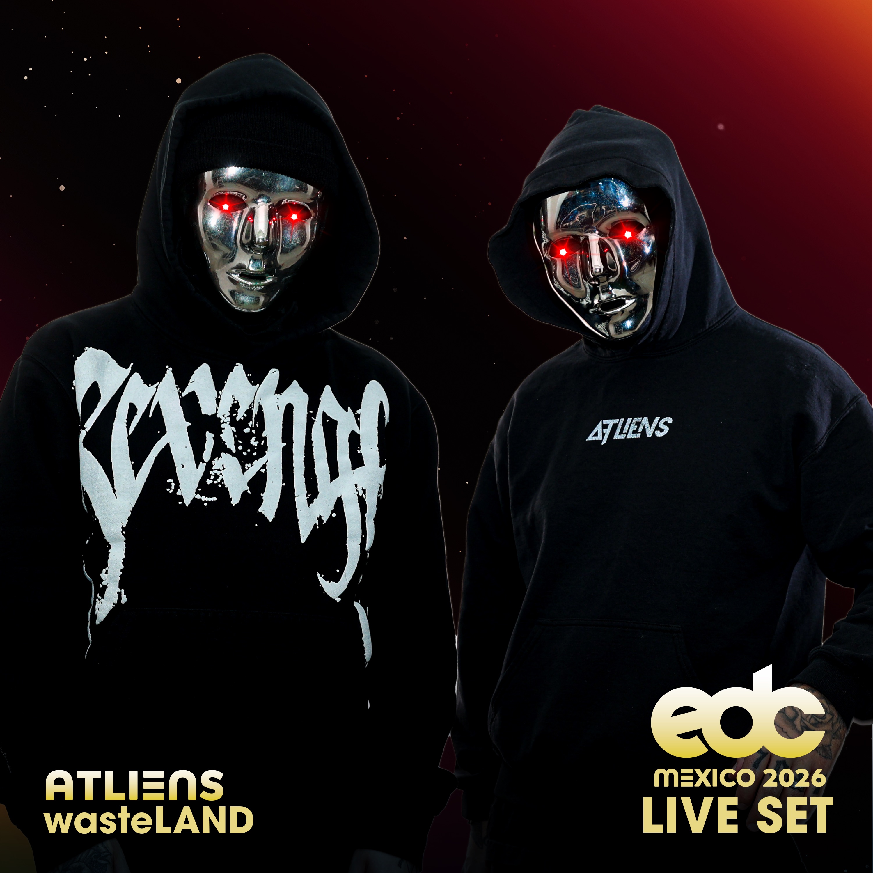 ATLiens at EDC Mexico 2026: Wasteland Stage (DJ Mix) album cover
