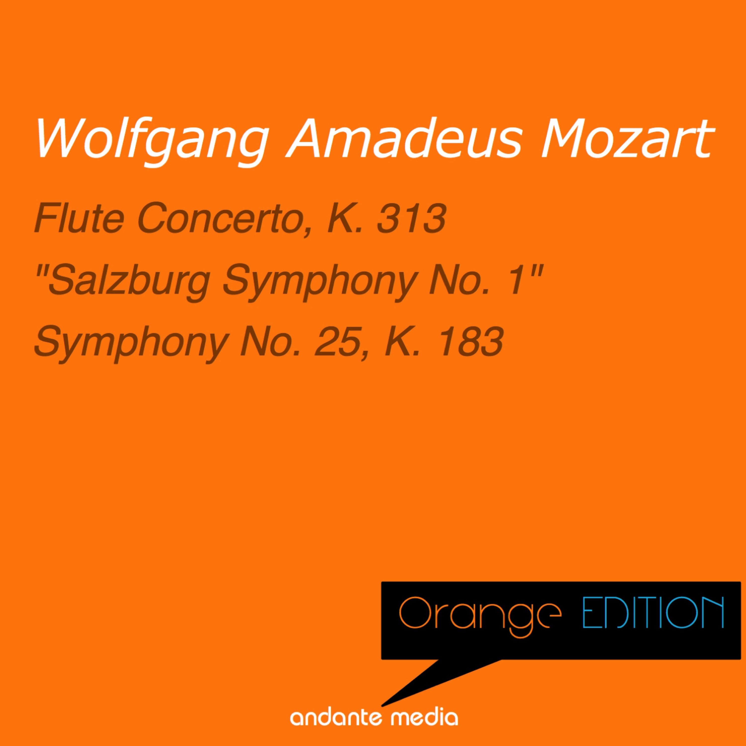 Orange Edition - Mozart: Flute Concerto, K. 313 album cover