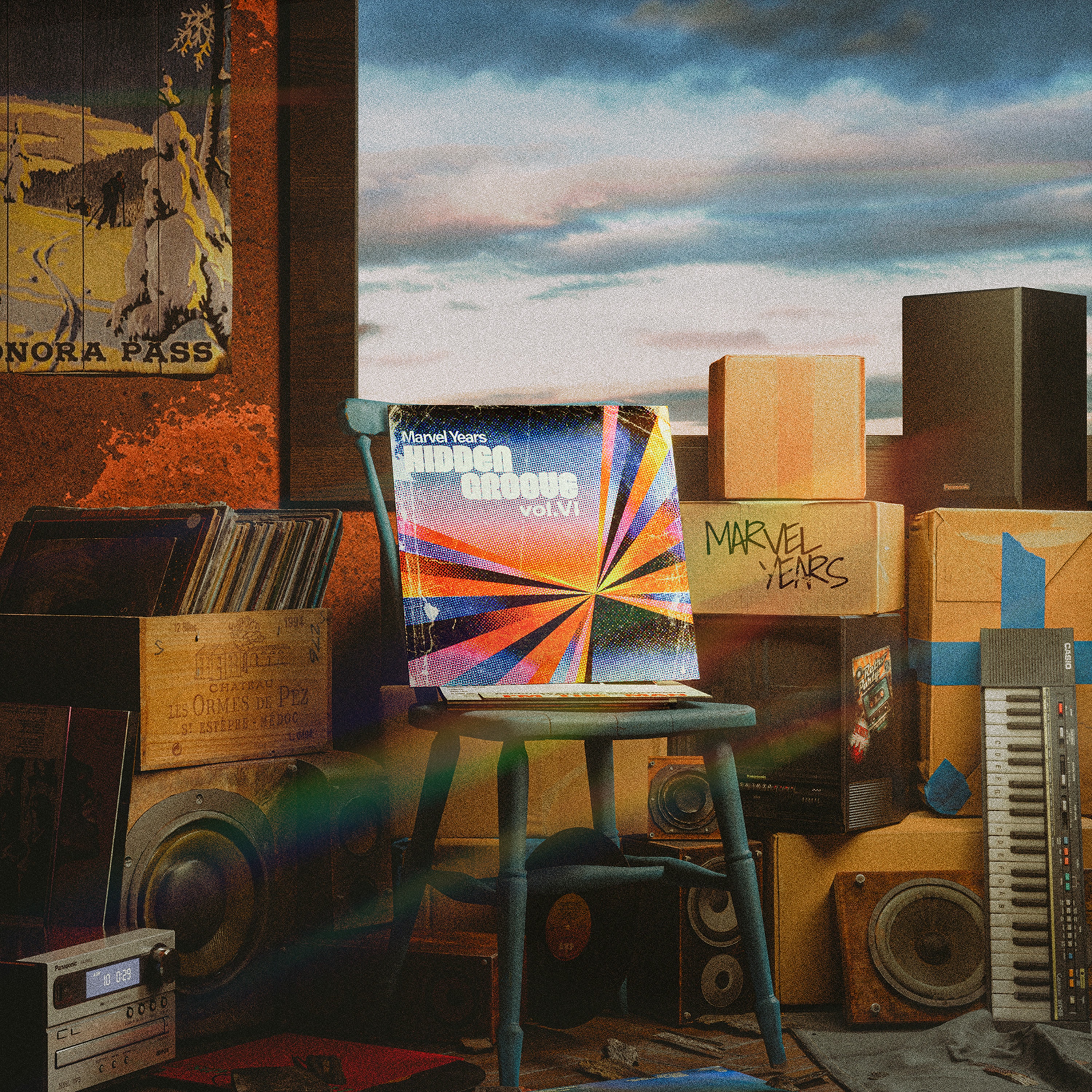 Hidden Groove, Vol. VI - EP album cover