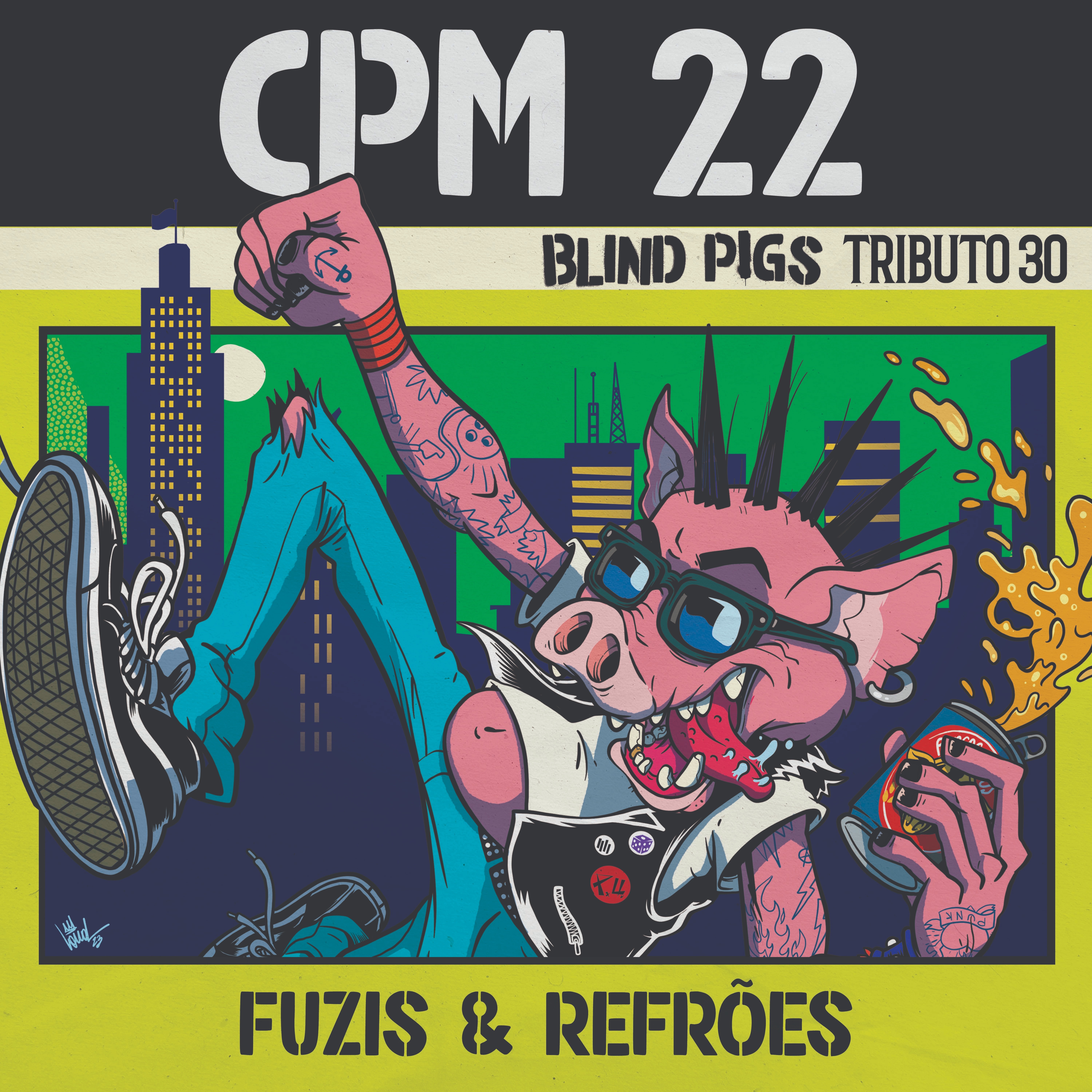 Fuzis e Refrões - Single album cover