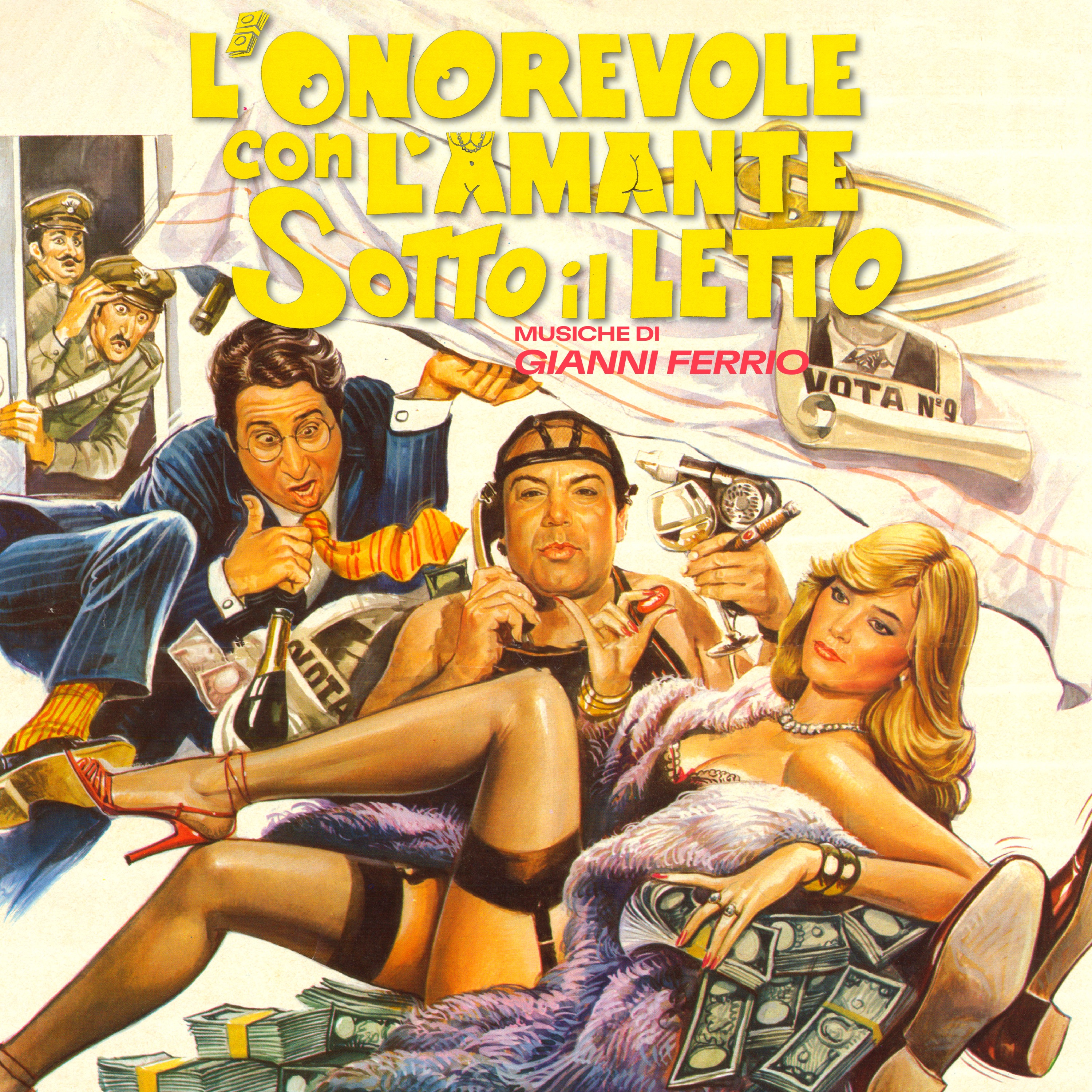L'onorevole con l'amante sotto il letto (Original Soundtrack) album cover