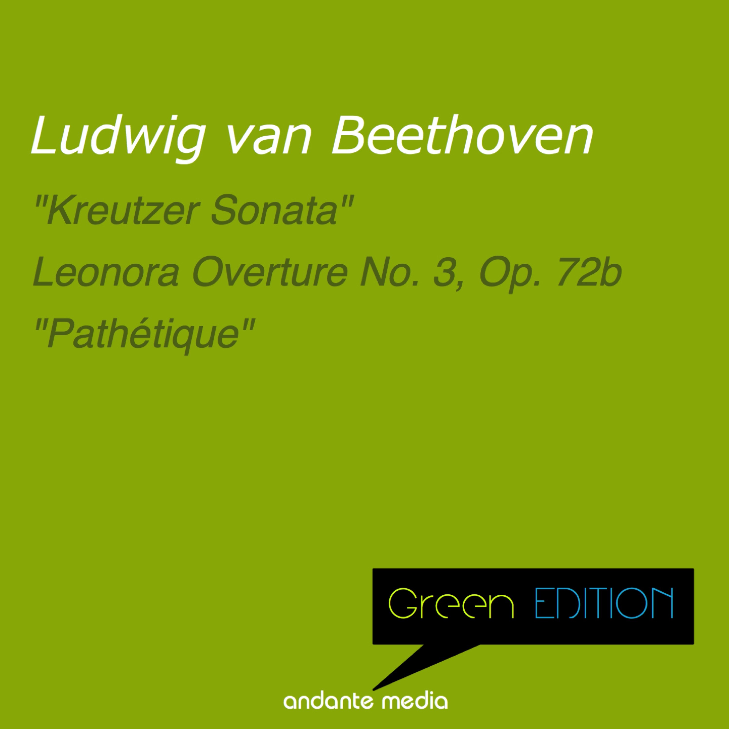 Green Edition - Beethoven: "Kreutzer" & "Pathétique" Sonatas album cover
