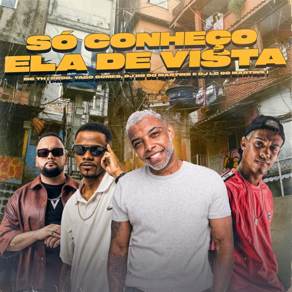 Só Conheço Ela de Vista (feat. DJ LC do Martins) - Single album cover