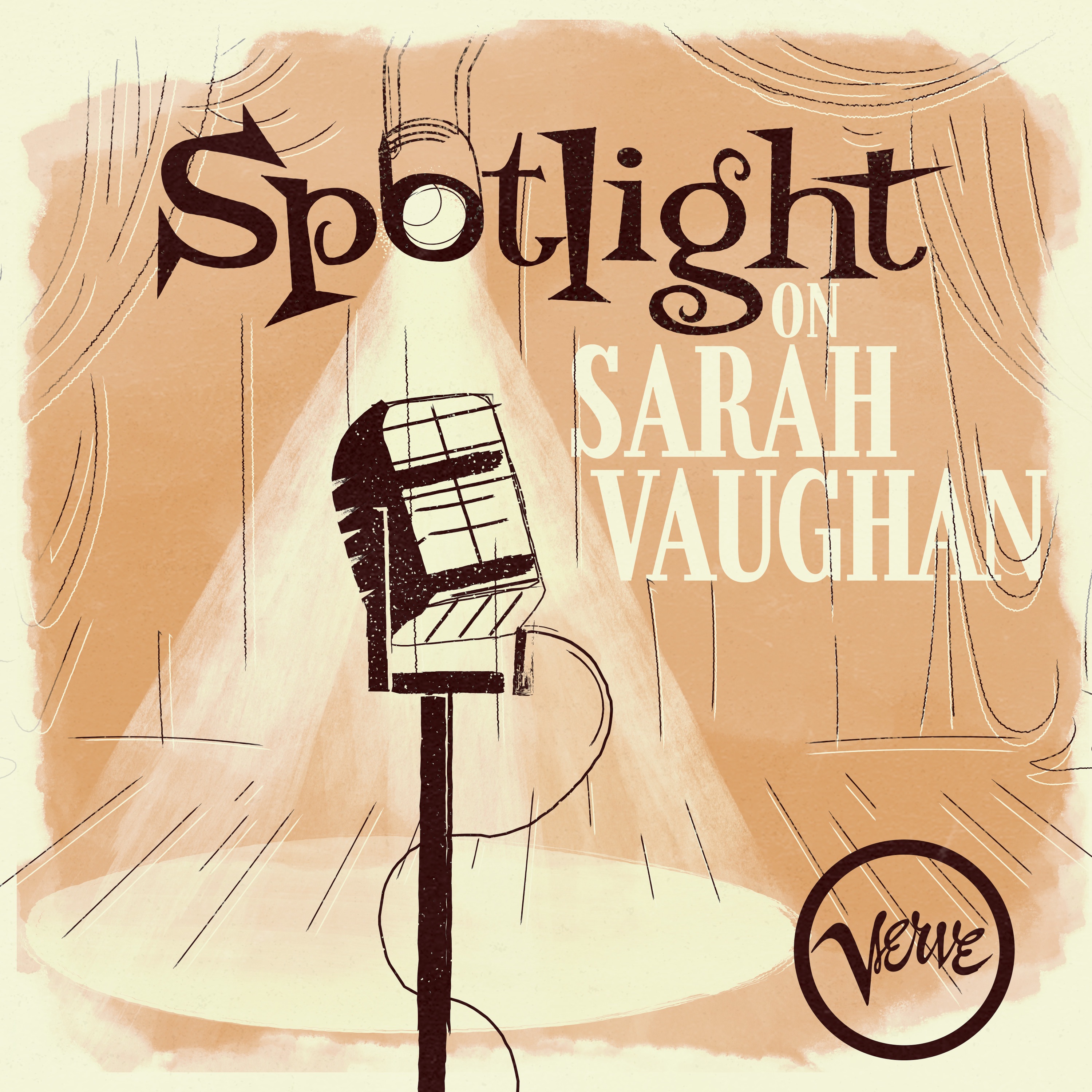 Spotlight on Sarah Vaughan album cover