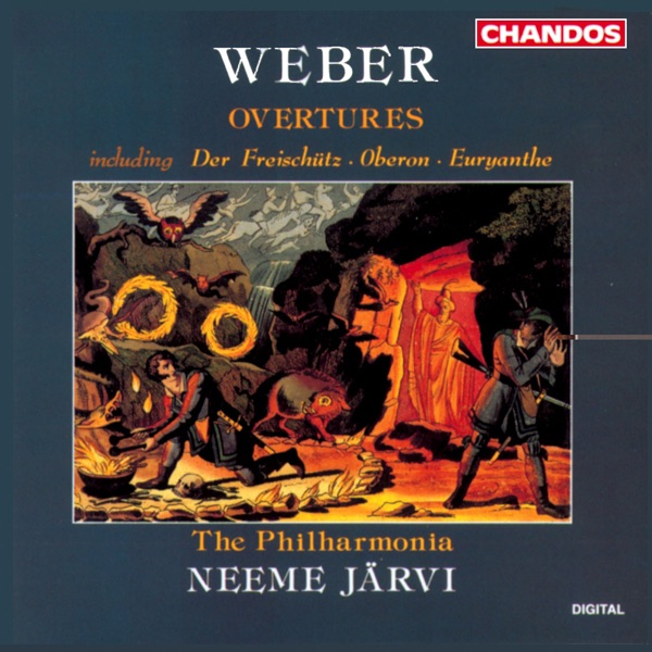 Weber: Overtures album cover