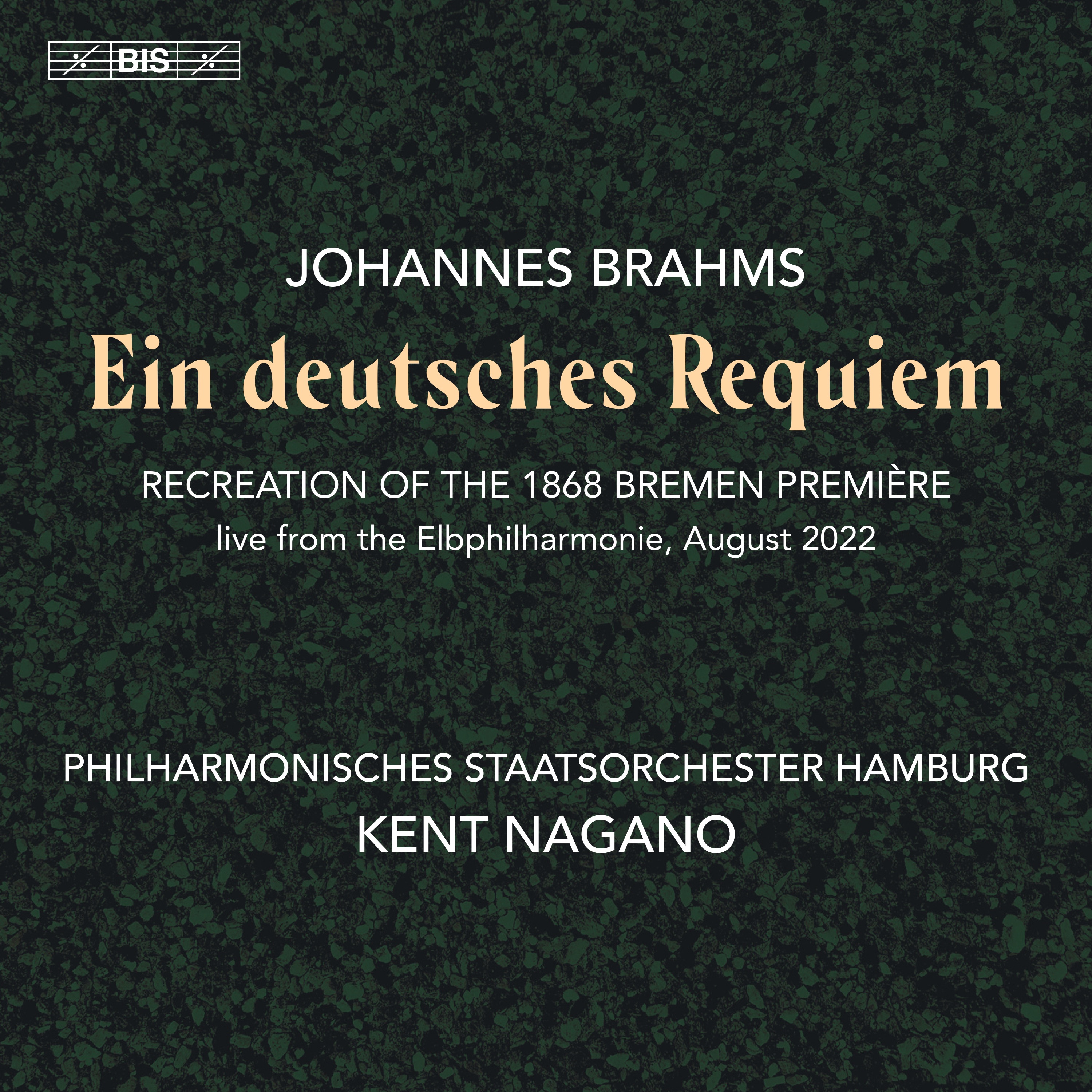 Brahms: Ein deutsches Requiem album cover