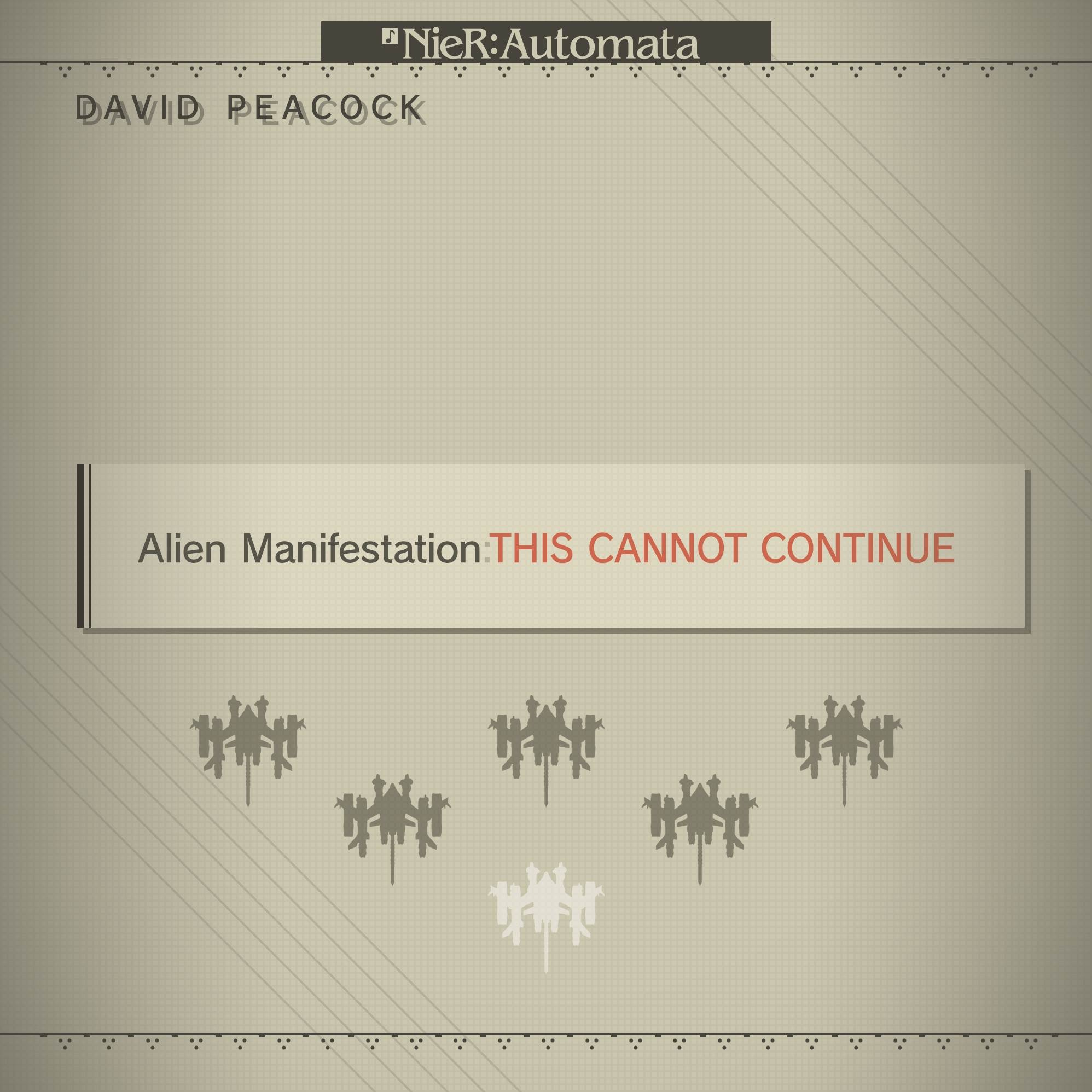 Alien Manifestation: This Cannot Continue - Single album cover