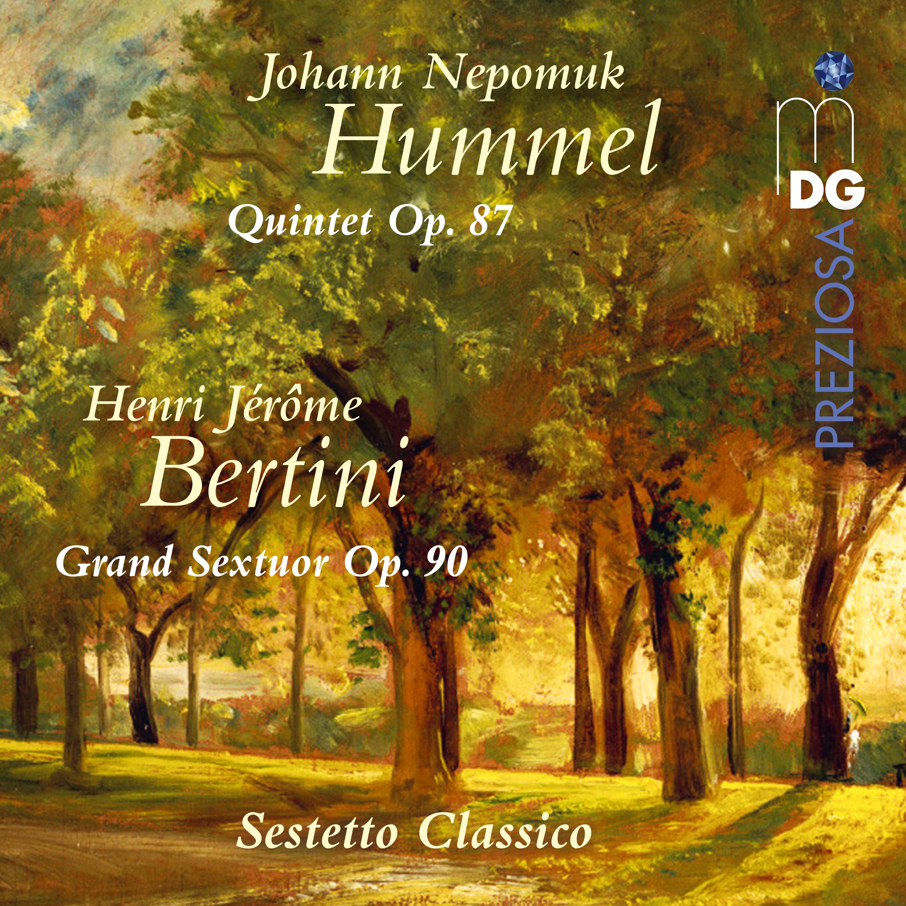 Hummel: Piano Quintet - Bertini: Piano Sextet album cover