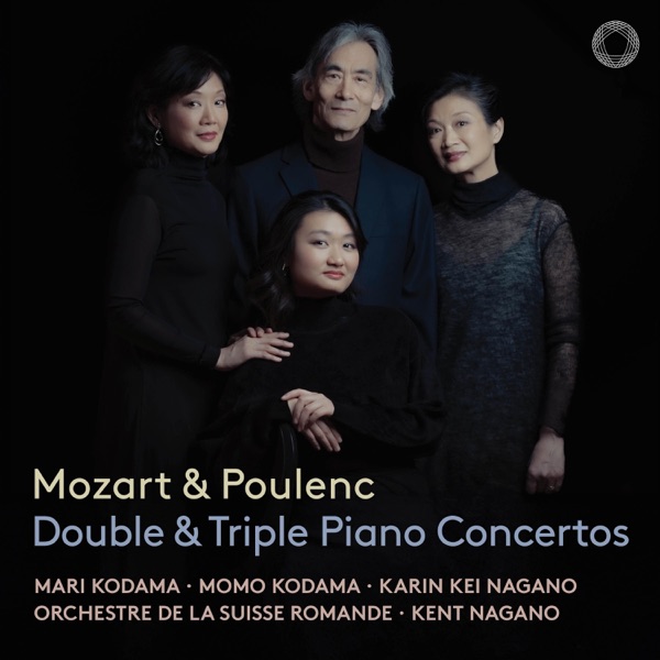 Mozart & Poulenc: Double & Triple Piano Concertos album cover